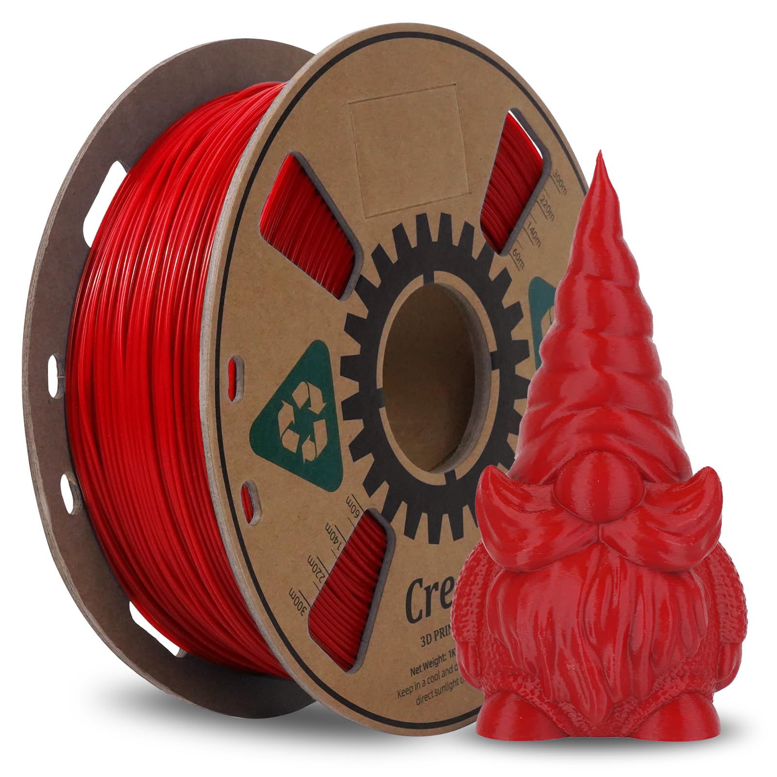 Creator ASA Filament 1.75mm 3D Printer Filament 1KG, UV & Heat & Weather Resistant ASA 3D Printing Filament, Perfect for Printin