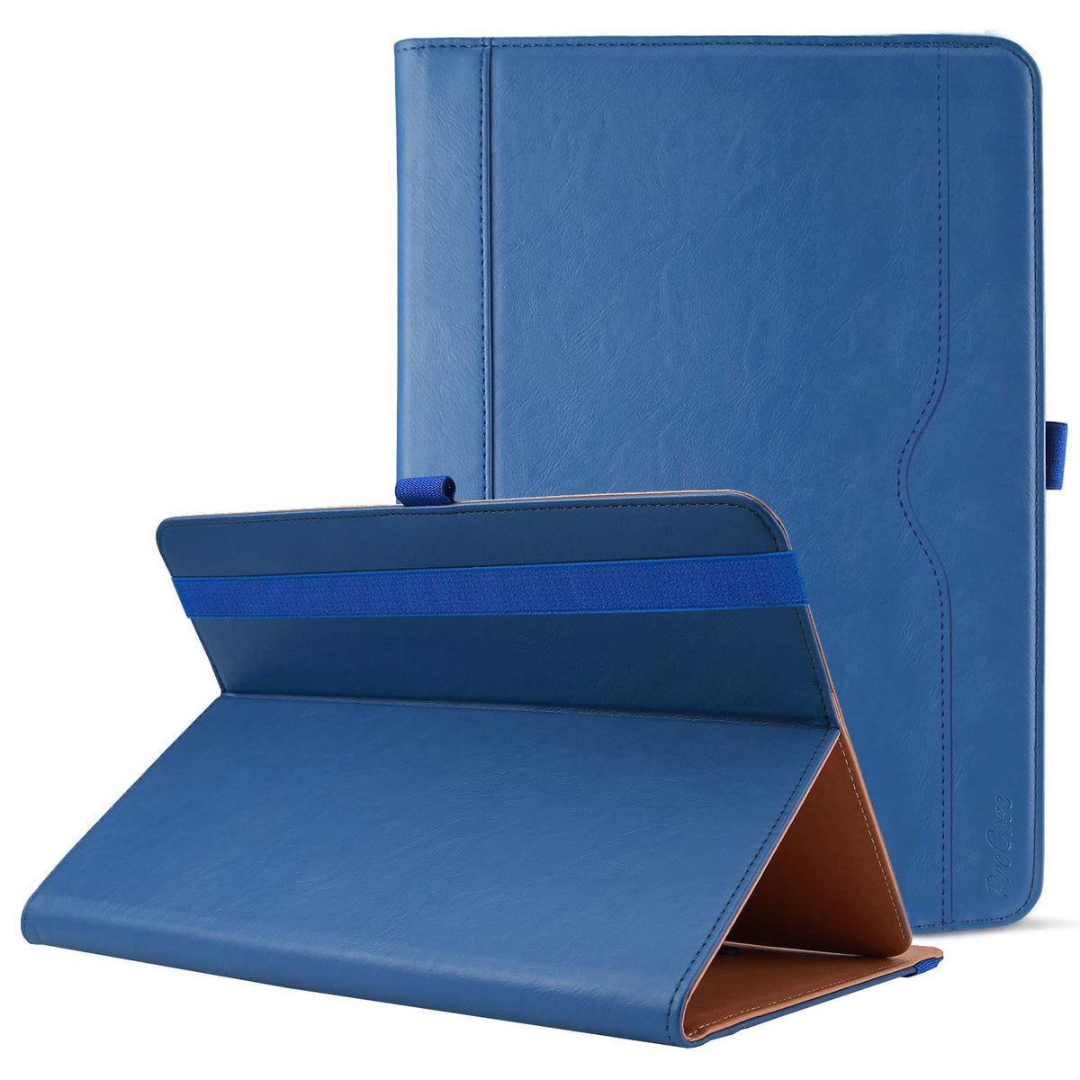 Procase Universal Tablet Case 9' 10.1' Inch, Stand Folio Tablet Case Protective Cover For 9' 9.7' 10' 10.1' Touchscreen Tablet With Multiple Viewing Angles And Pen Holder  Navy