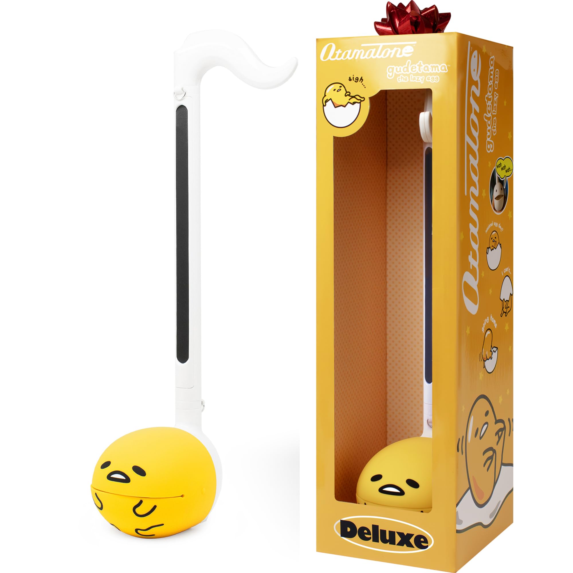 Otamatone Deluxe [Sanrio Gudetama] Electronic Musical Instrument Portable Synthesizer From Japan Maywa Denki From Japan