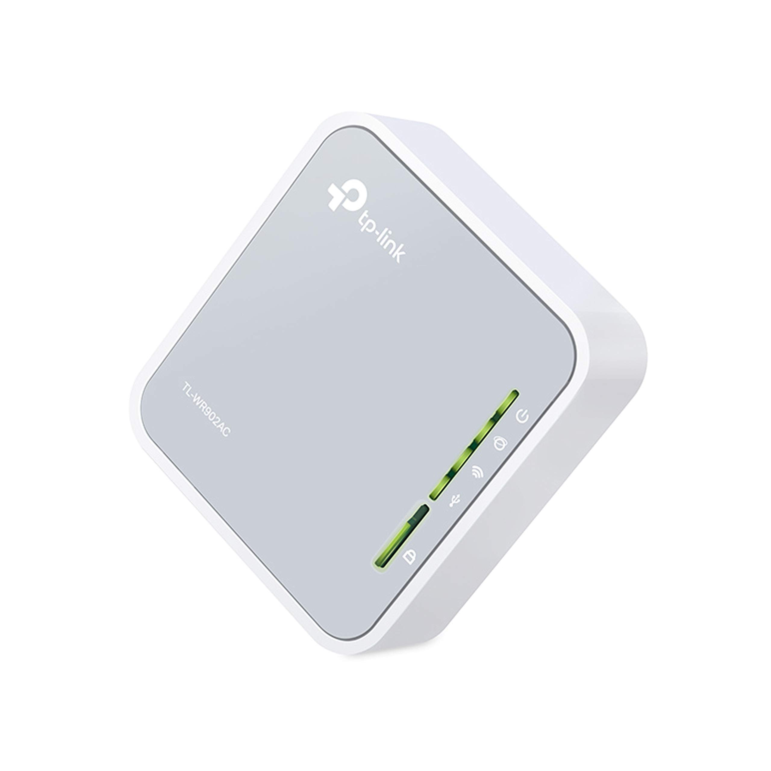 Tp-Link Ac750 Wireless Portable Nano Travel Router(Tl-Wr902Ac) - Support Multiple Modes, Wifi Router/Hotspot/Bridge/Range Extend