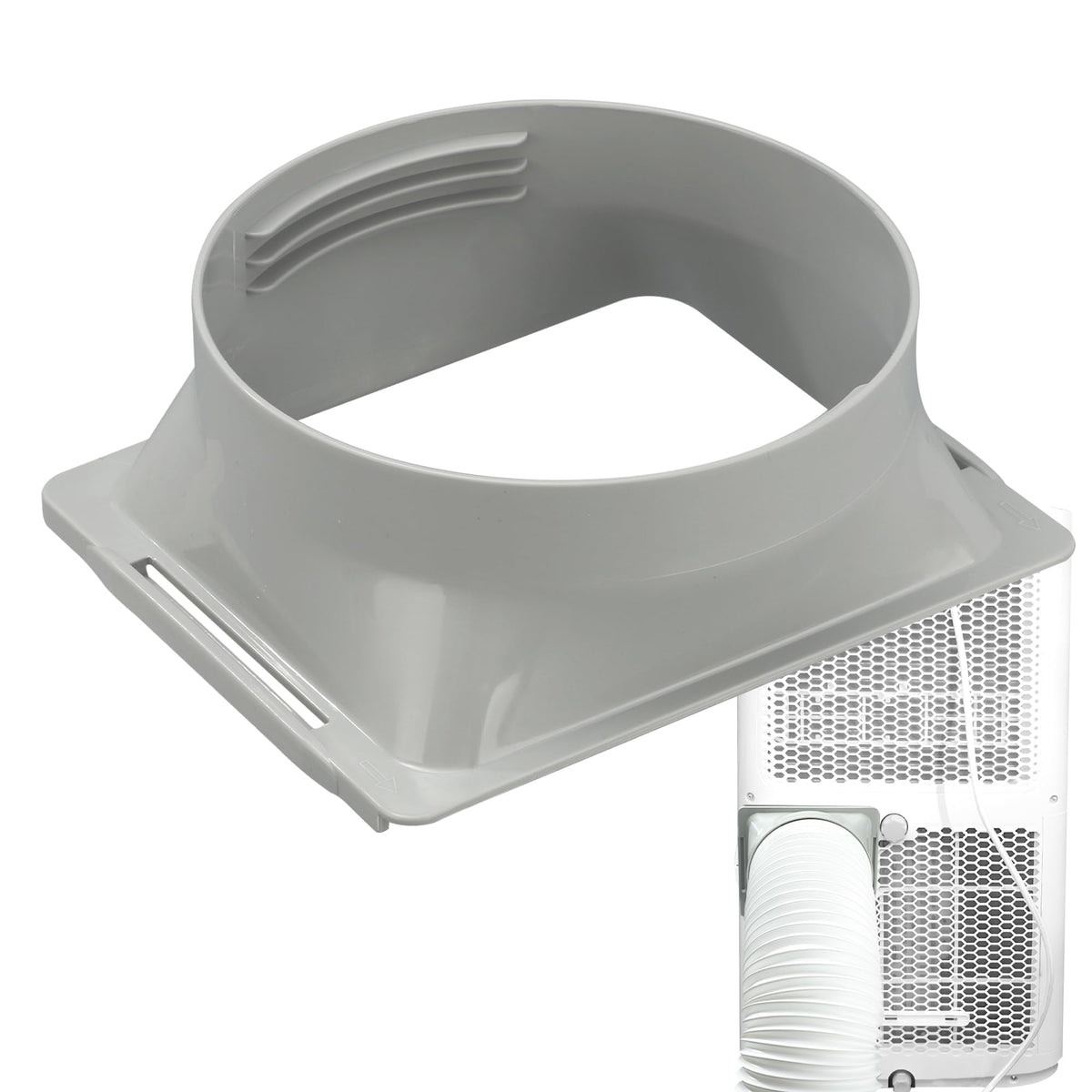 Portable Air Conditioner Exhaust Hose Coupler 5.9 Inch Ac Exhaust Hose Window Adapter Ac Hose Extension Connector Air Conditione