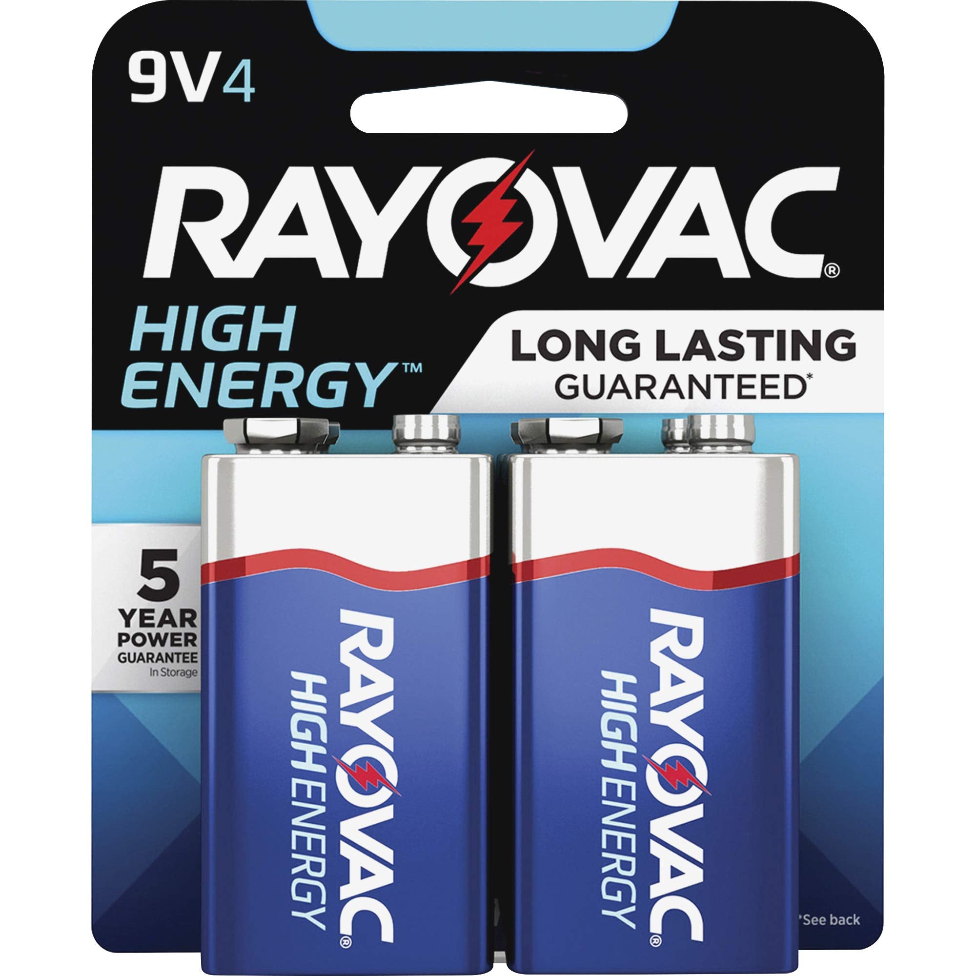 Spectrum Brands Raya16044C Rayovac Alkaline 9V Batteries