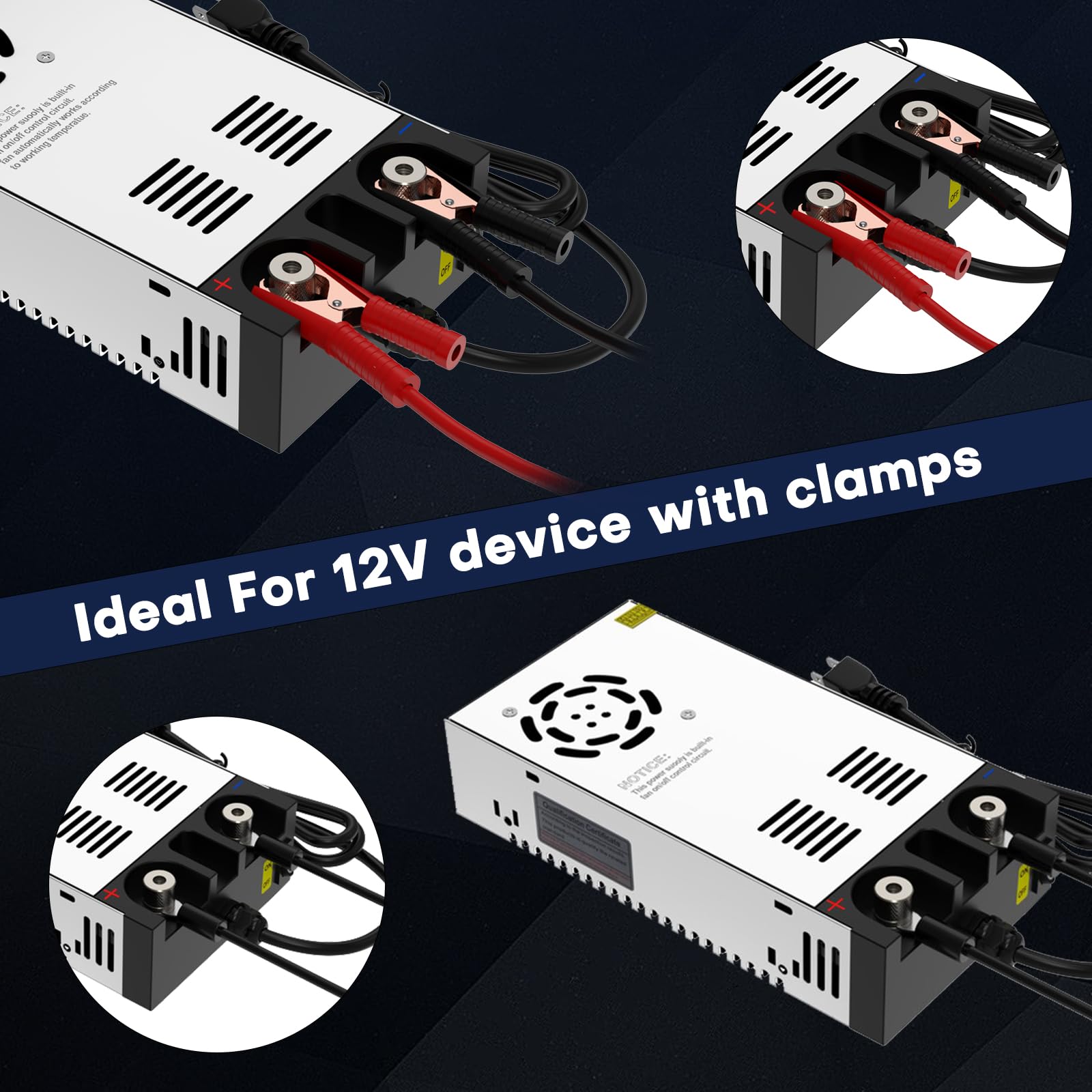 Imaycc Ac To Dc Converter 12V Smps,110V To 12V Dc Converter,12 Volt Power Supply Max 600W 50A Dc Power Converter