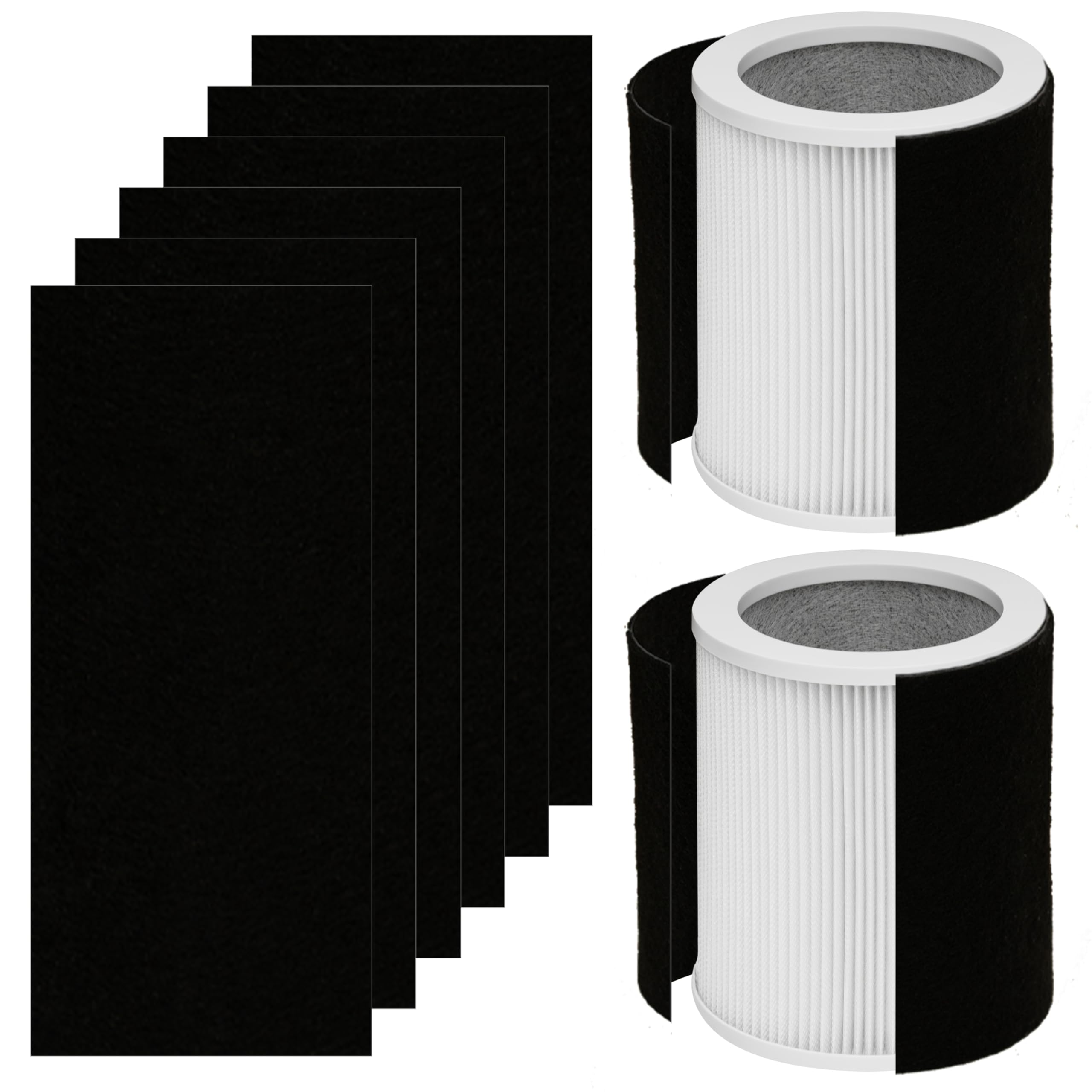 Chamonny H Hf400 Vp Filter Replacement, Compatible With Hunter H Hf400 Vp, H Pf400 And Hunter Hp400 Cylindrical Tower Air Purifi