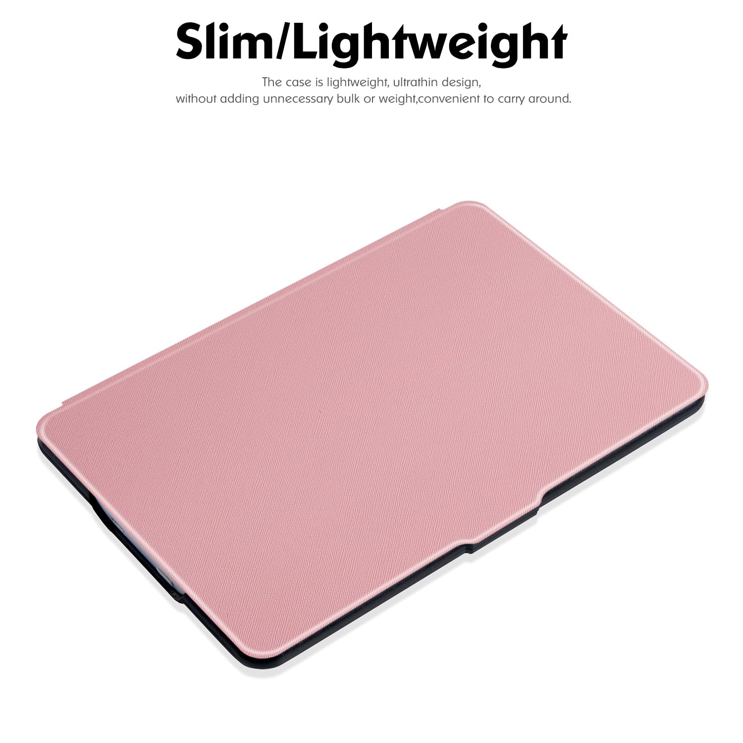 Laoshusheng Slim Case For Kindle Paperwhite 5Th/6Th/7Th Generation (Model No. Ey21 & Dp75Sdi)   Lightweight Pu Leather Folio Cov