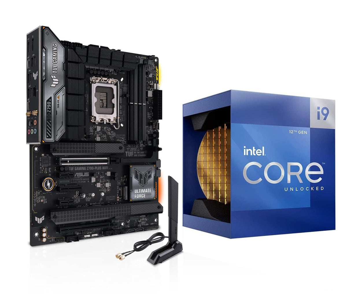 Inland By Micro Center Cpu Motherboard Combo   Intel Core I9 12900K 12Th Gen 16 Cores Lga 1700 Desktop Processor Bundle With Asu