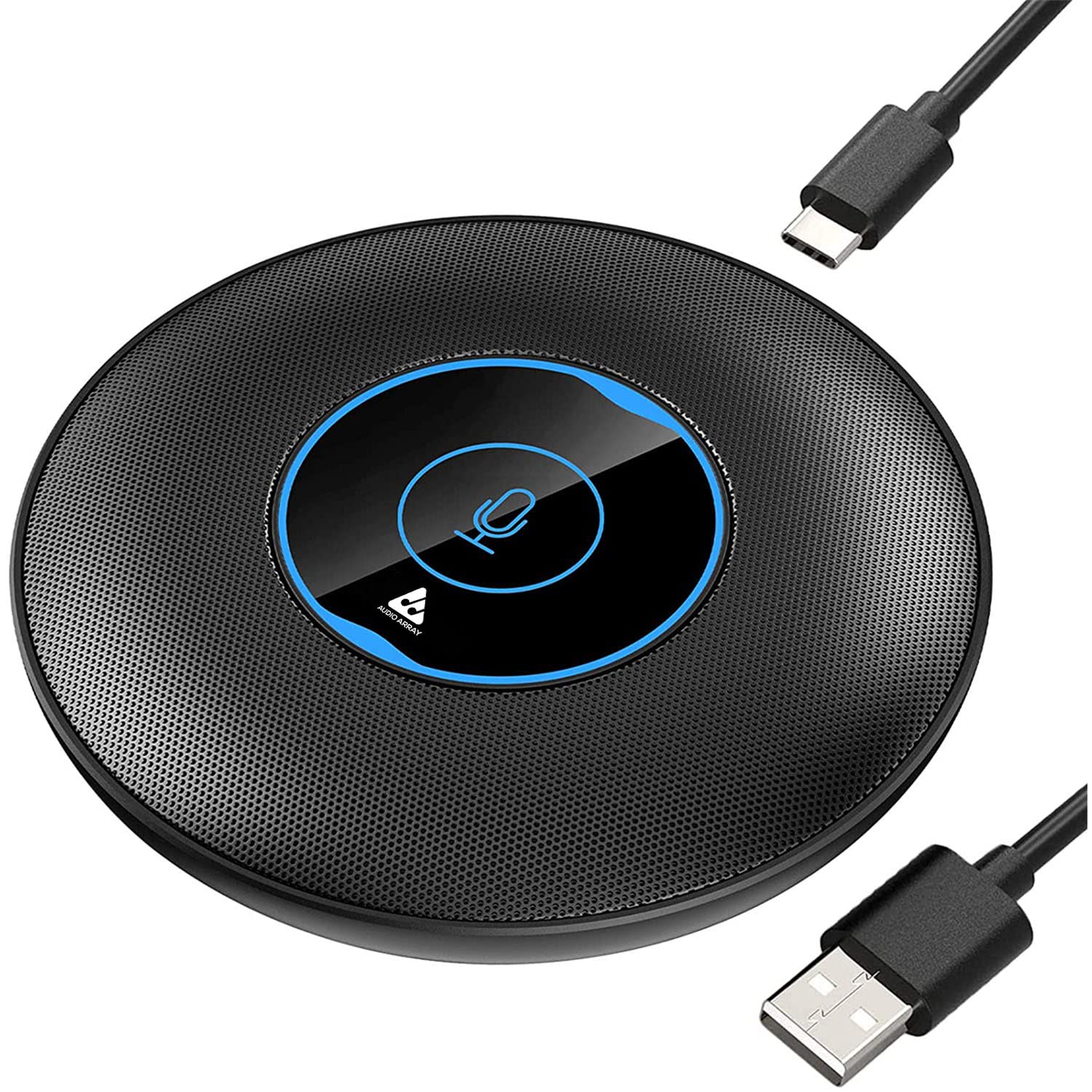 Audio Array AMC5 USB Plug & Play Conference Mic for Mac OS & Windows | Conference, Recording, Skype, Online Class with Range Up