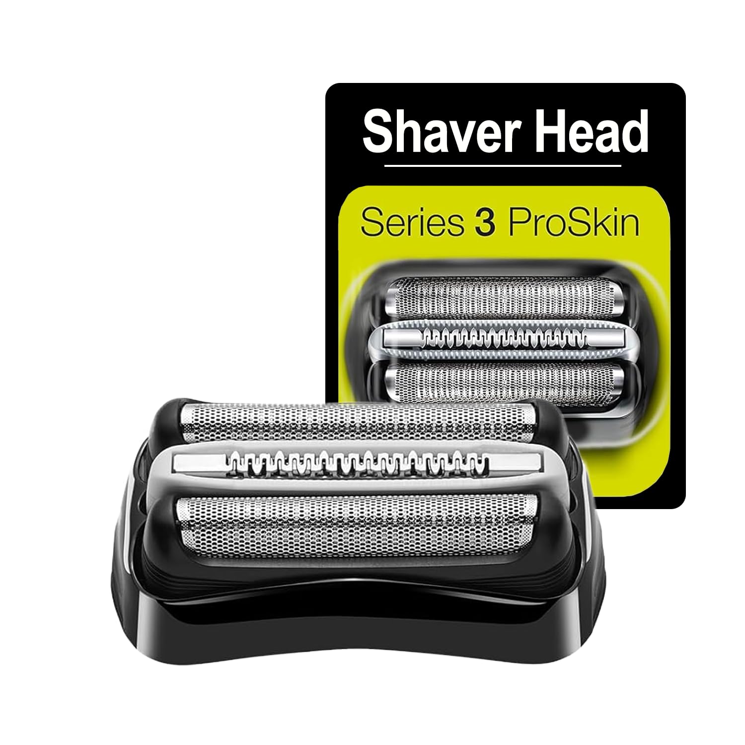 32B Series 3 Electric Shaver Replacement Head Compatible With Braun Series 3 Foil Shaver Replacement Heads With S3 3040S 3080S 4