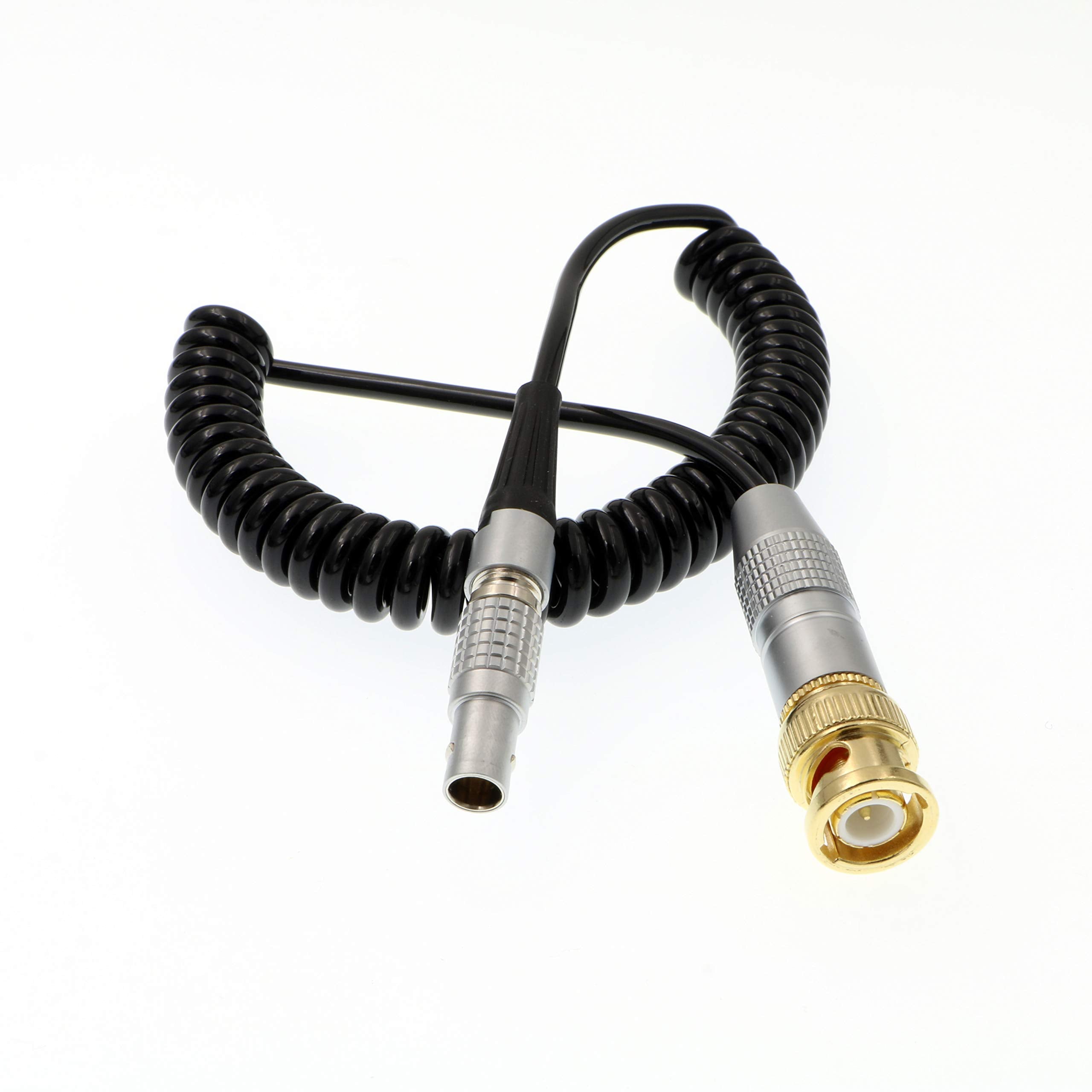 Uonecn Time Code Tc Cable Bnc Male To 0B 5 Pin Male Cable For Arri Alexa Sound Devices