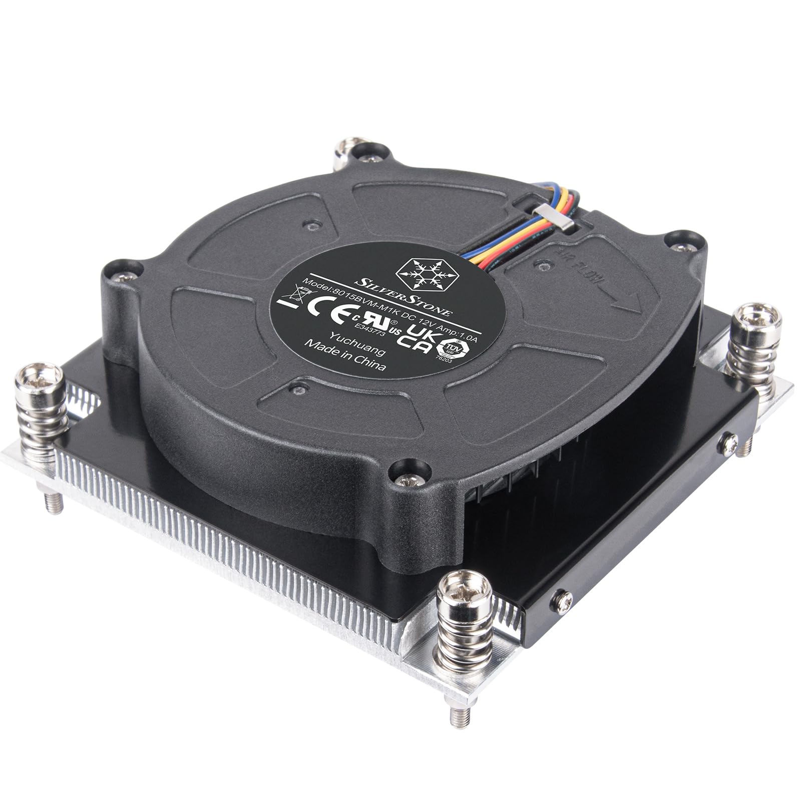 Xenon 1U COOLING-Aluminum-8015Blower-H27mm-Intel LGA1700
