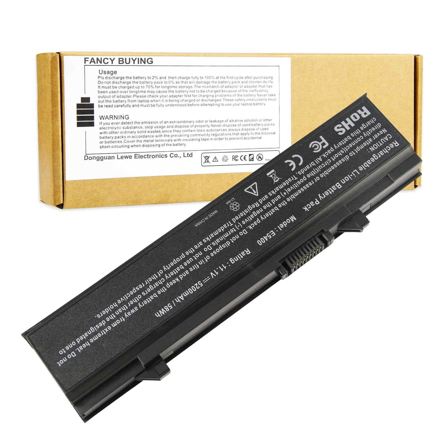 Fancy Buying Laptop Battery For Dell Latitude E5400 E5410 E5500 E5510 Km742 Km769 Rm656 T749D