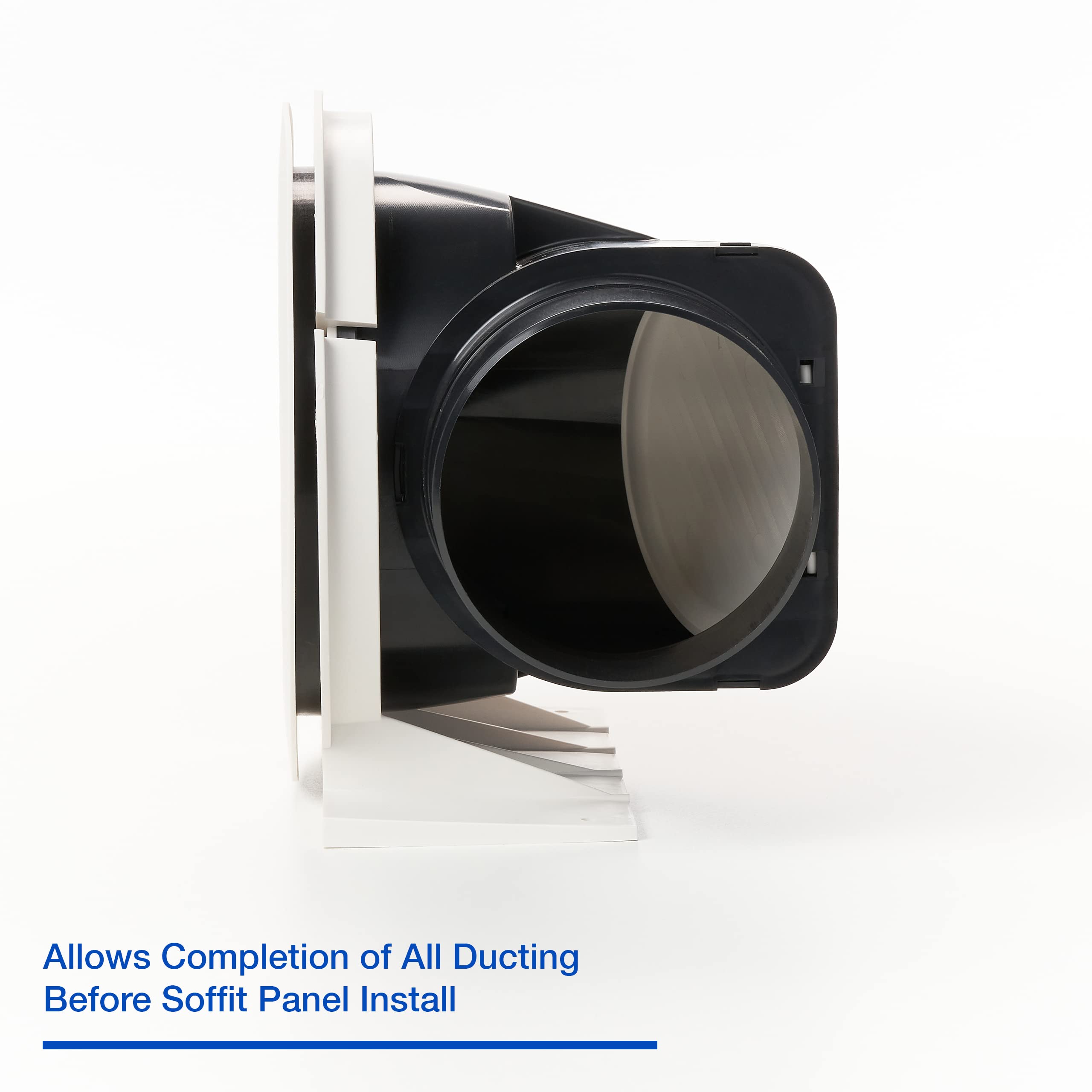 Panasonic Ezsv14 Ezsoffit Vent With Soffit Termination System   Designed To Optimize Airflow