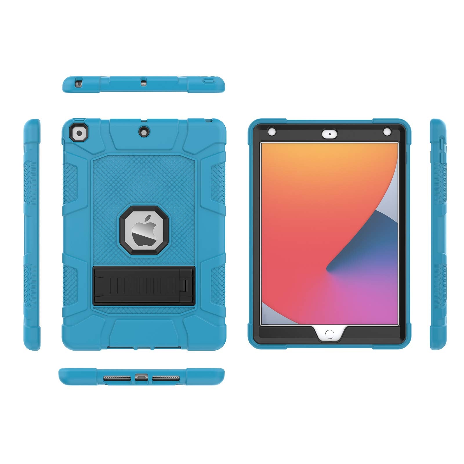 Rantice Ipad 9Th Generation Case, Ipad 8Th Generation Case, Ipad 7Th Generation Case, Hybrid Shockproof Drop Protection Cover Wi