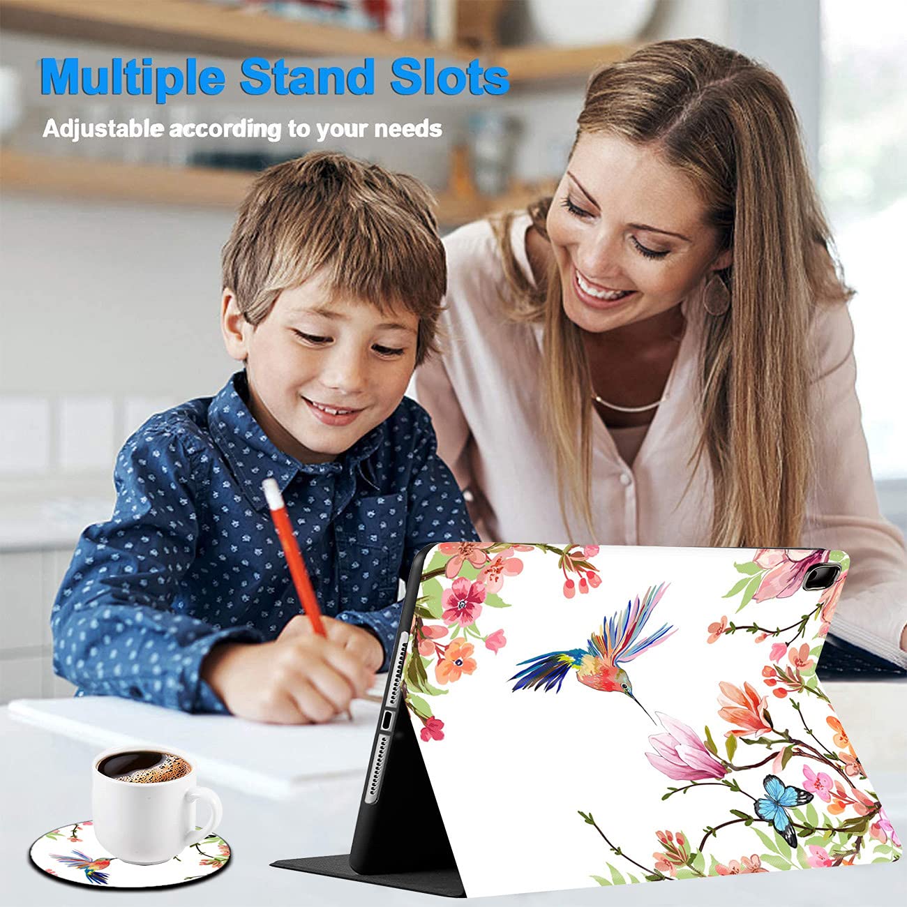 Som Lam Case For New Ipad 9.7 Inch 20182017 Ipad 6Th And 5Th Generation Pro 9.7 Case,Ipad Air 2 Case, Shockproof Light Weight Ca