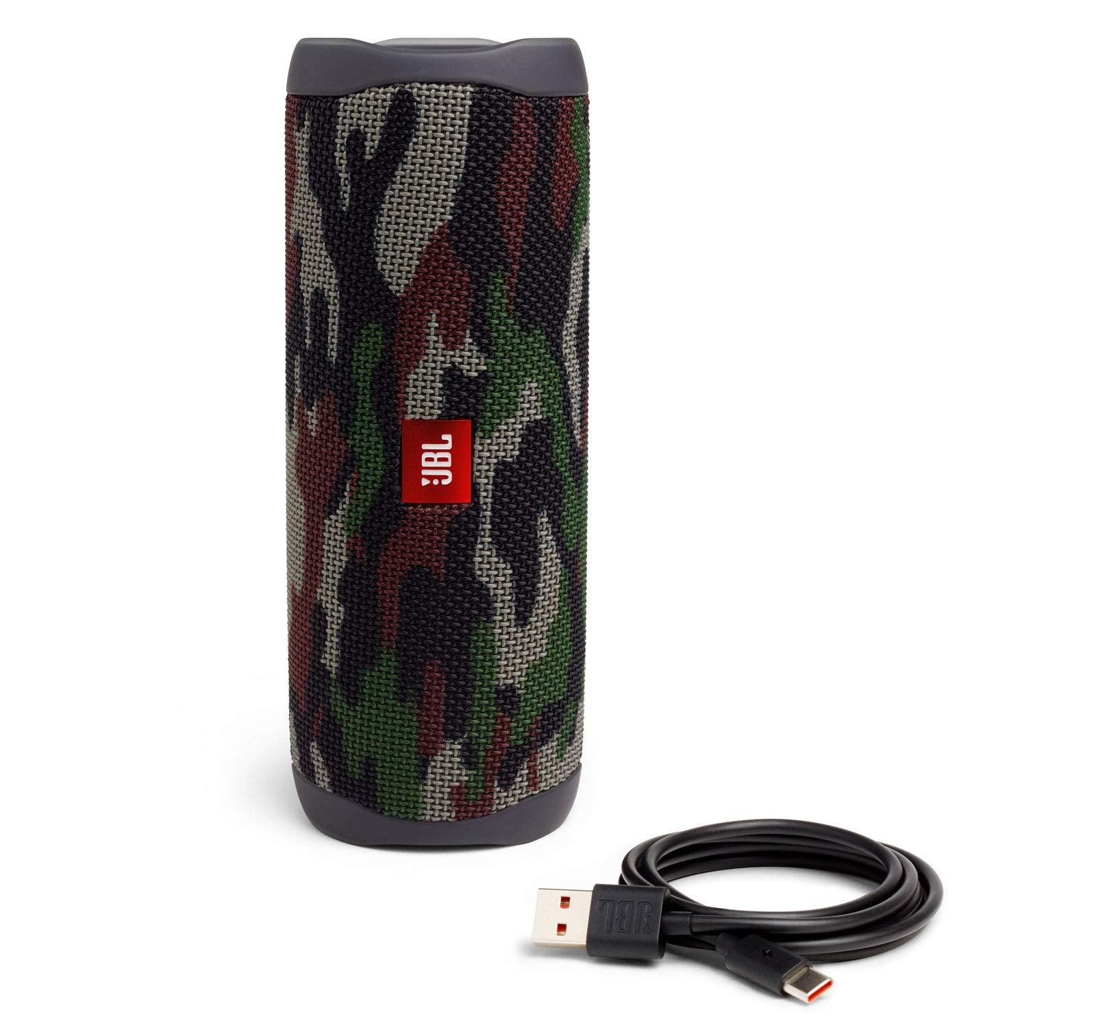 Jbl Flip 5, Waterproof Portable Bluetooth Speaker, Squad