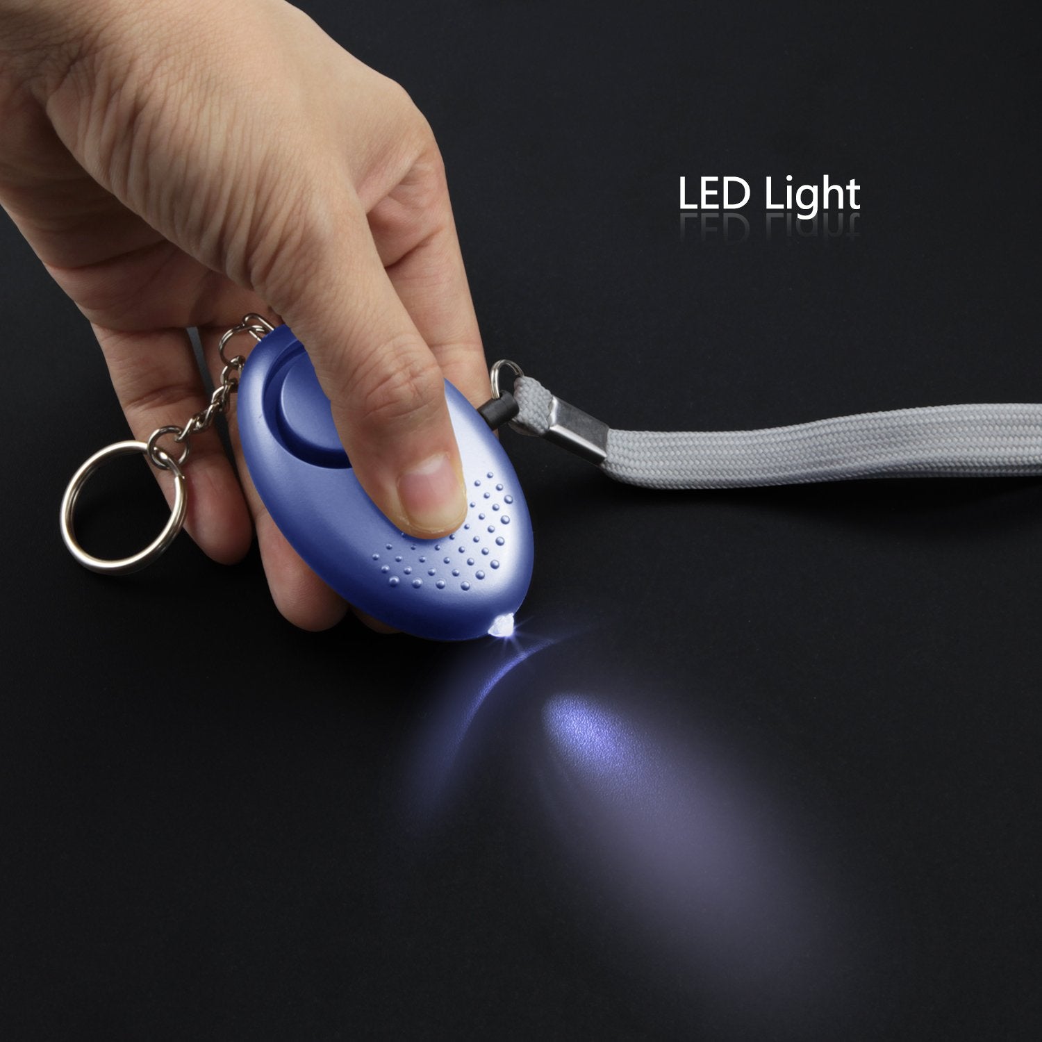 Personal Alarm For Women, 5 Pack 140Db Emergency Self Defense Security Alarm Keychain With Led Light For Women Kids And Elders