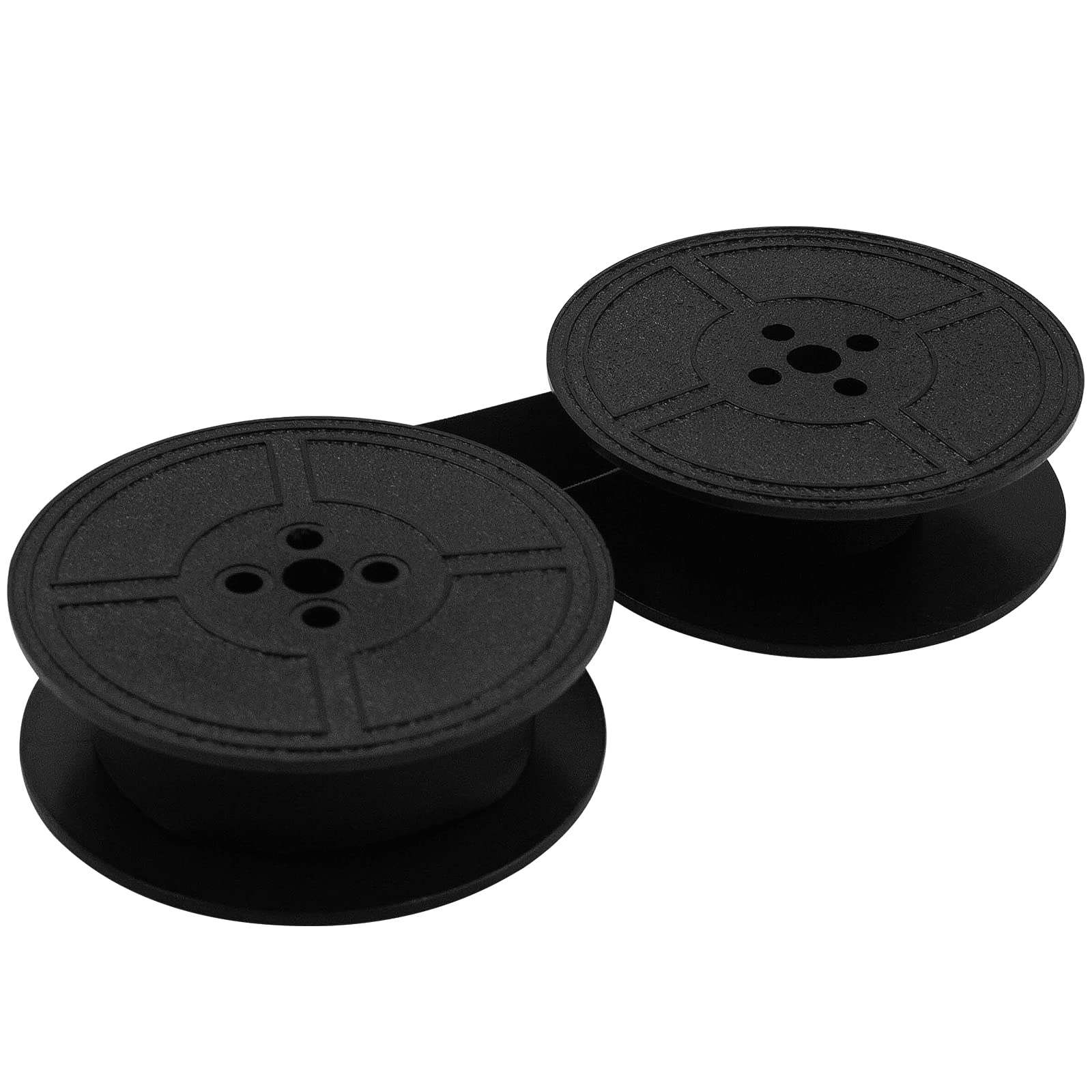 Vintage Manual Typewriter Spool Ribbon Black Ink  For Royal