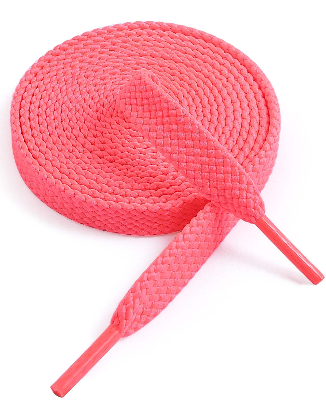 Vsudo Upgrade 24 Double Layer Weave Flat Shoelaces, 516 Wide Flat Shoe Laces For Adults  Kids Sneakers Or Athletic Shoes 1Pair N