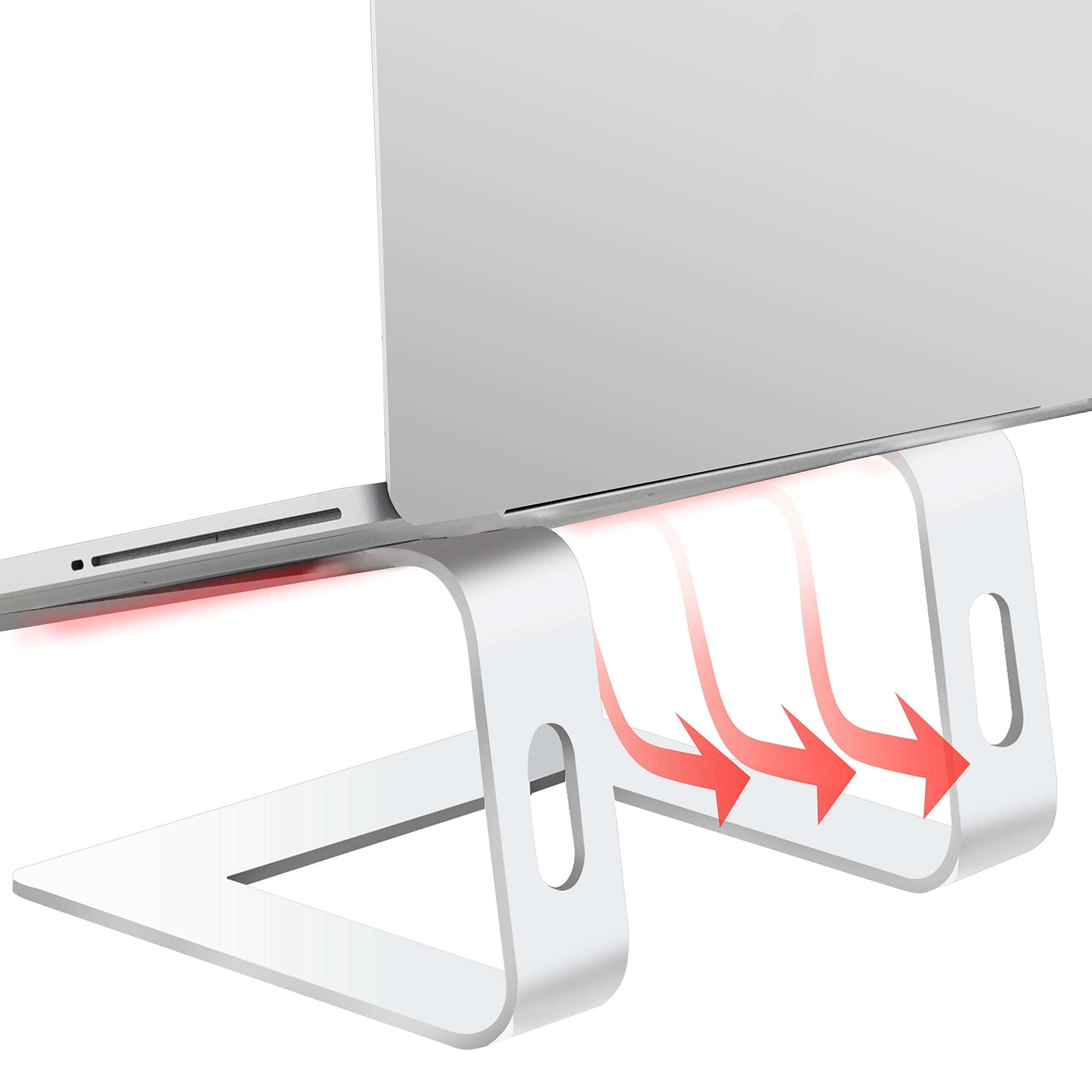 Orionstar Laptop Stand Portable Aluminum Laptop Riser Compatible With Mac Macbook Air Pro 10 To 15.6 Inch Notebook Computer, Det