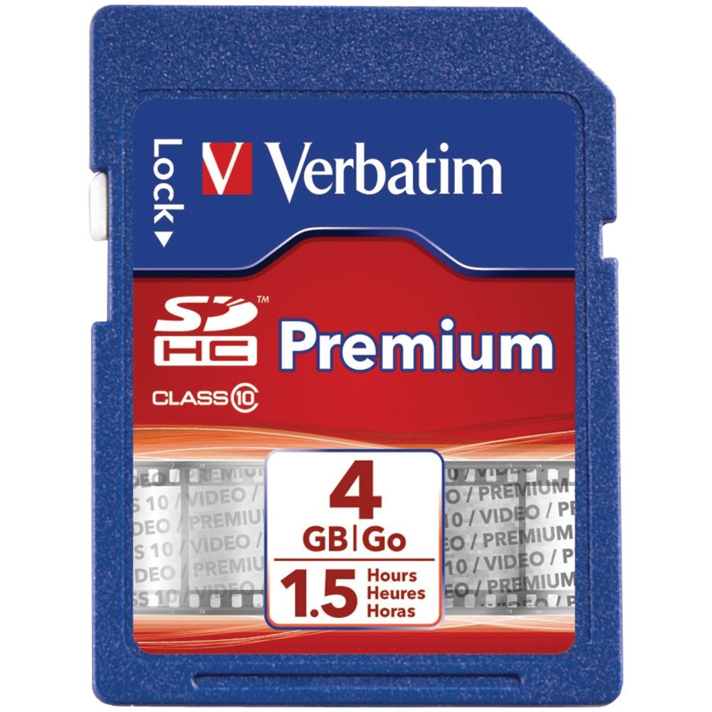 4GB Class 10 SDHC Card
