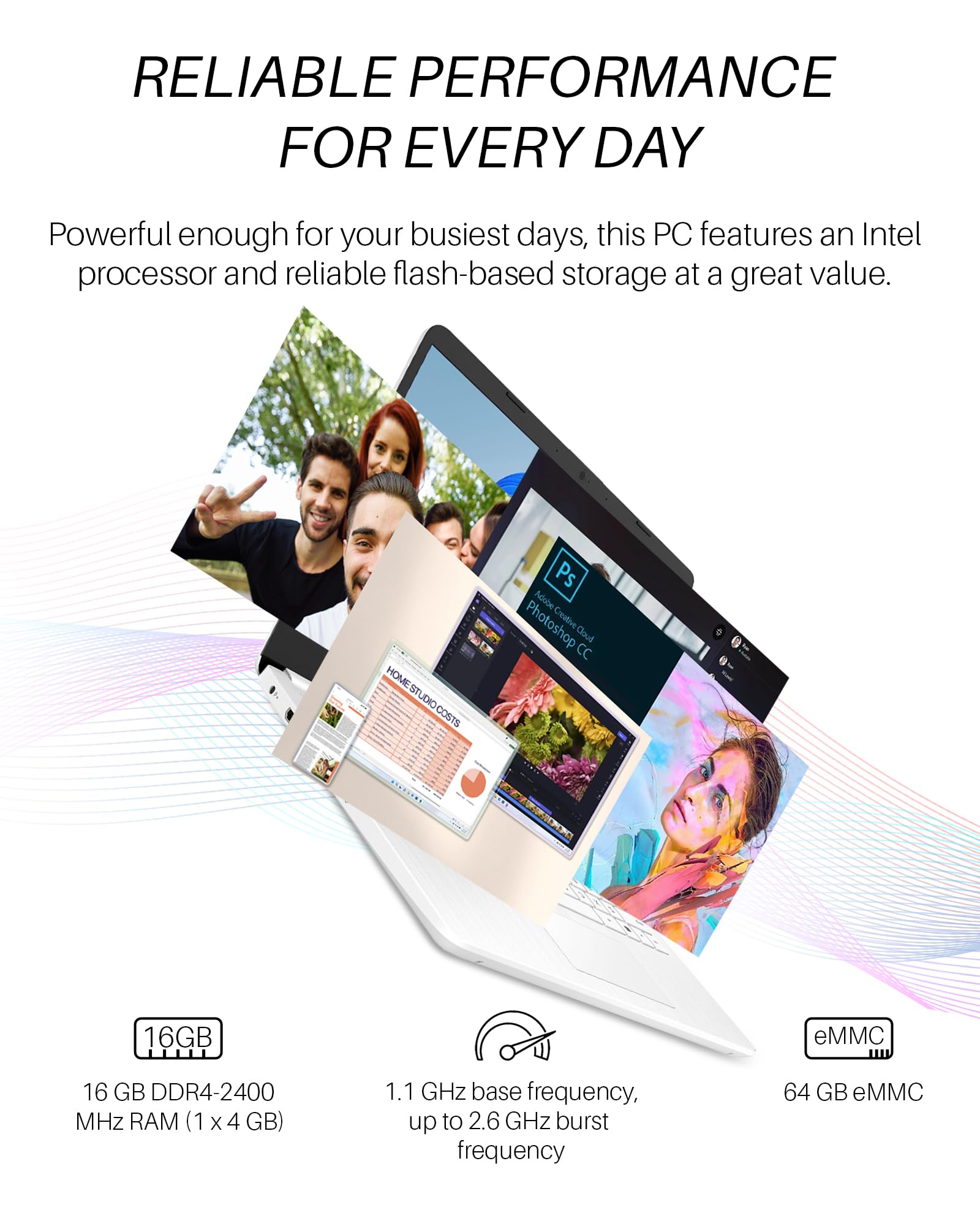 Hp Stream 14 Inch Laptop For Student And Business, Intel Quad Core N4120 Processor, 16Gb Ram, 320Gb Storage (64Gb Emmc + 256Gb C