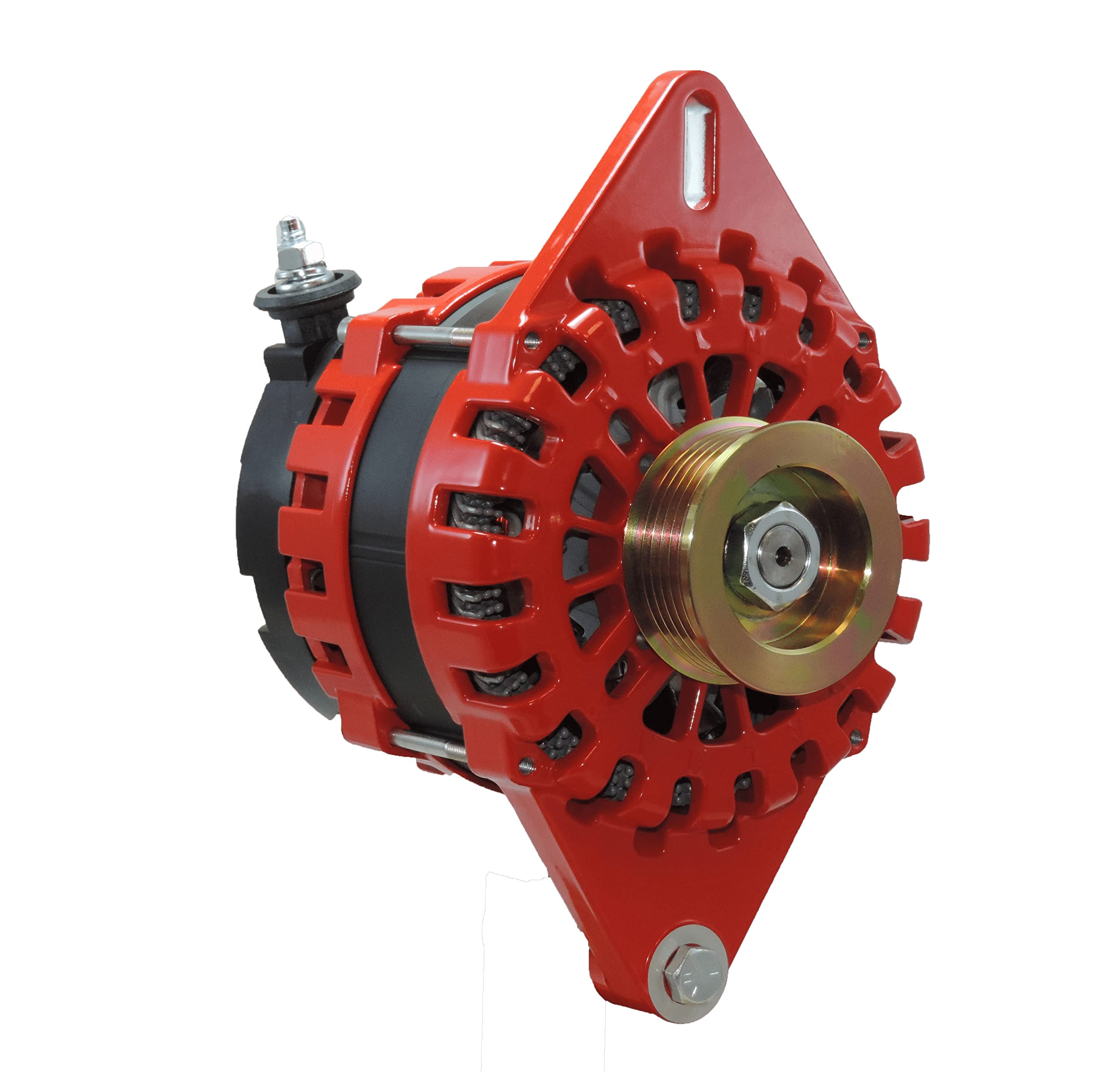 Balmar Alternator 250 Amp 12V 1-2'' Single Foot Spindle Mount K6 Pulley,WBAUVB0B5ZZ2YMV