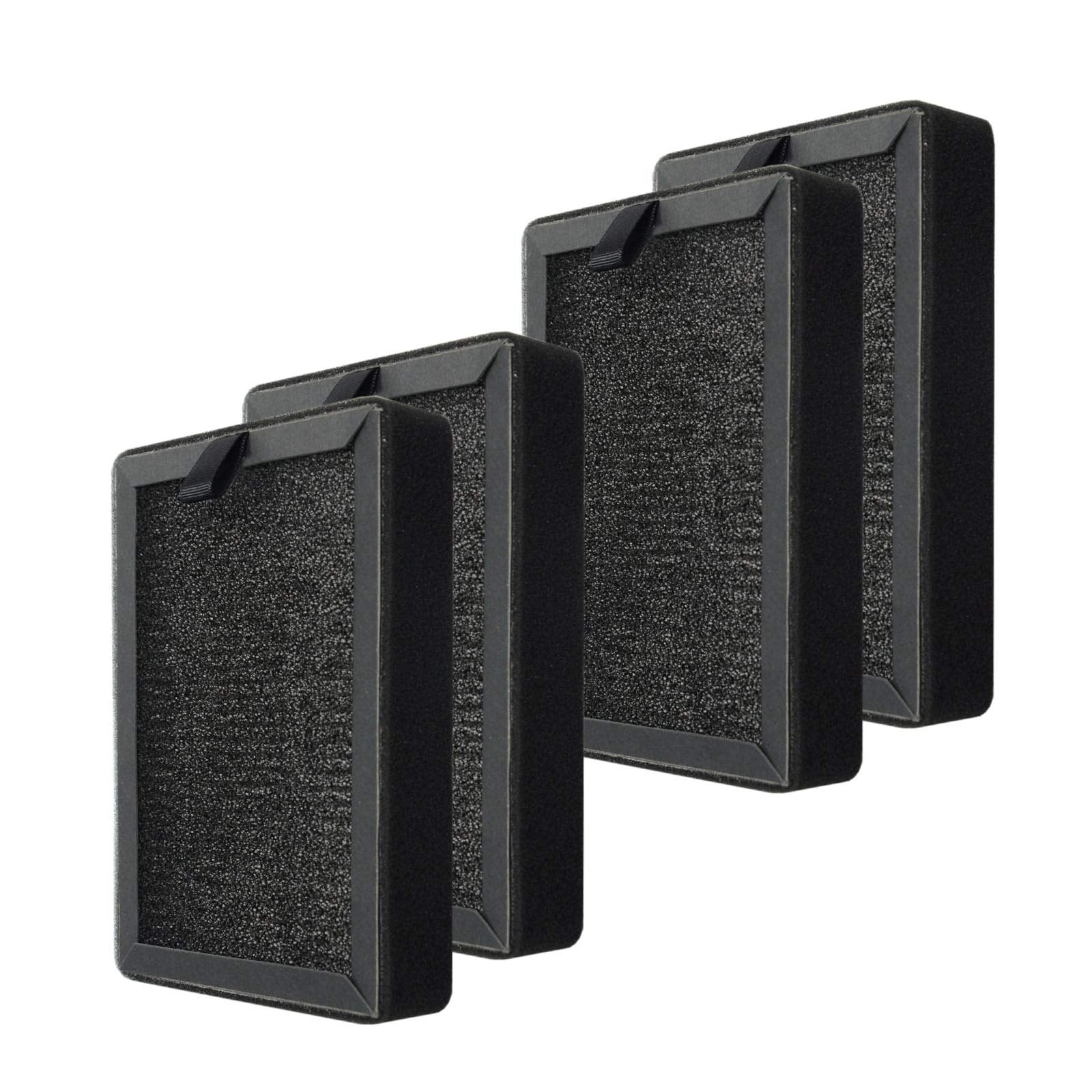 Pureburg Replacement True Hepa Filters Compatible With Levoit Lv H128 Air Purifier, Part # Lv H128 Rf, H13 4 Stage Filtration Ac