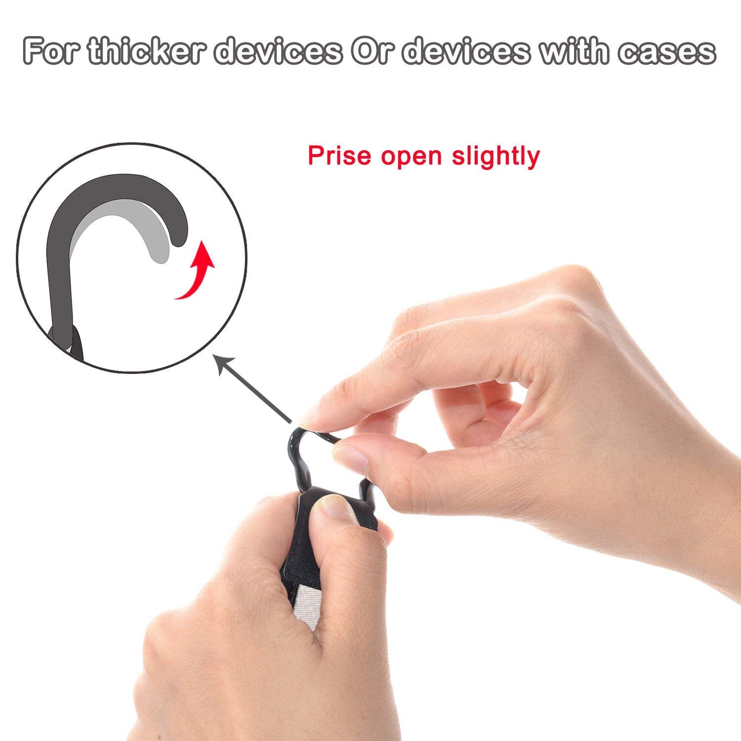 Tfy Security Hand Strap Holder Finger Grip Compatible With Kindle E-Readers - Kindle E-Reader 6Inch / Kindle Paperwhite/Voyage/O