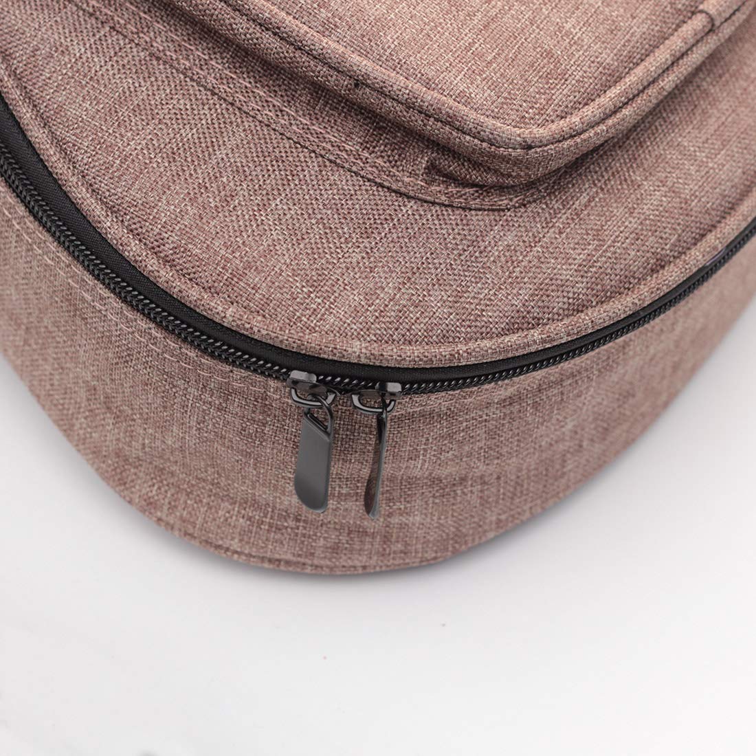 Longteam Linen Simple Ukulele Case 10Mm Sponge Portable Waterproof Ukuleles Bag Cover Uke Gig Bag With Accessory Storage Pocket