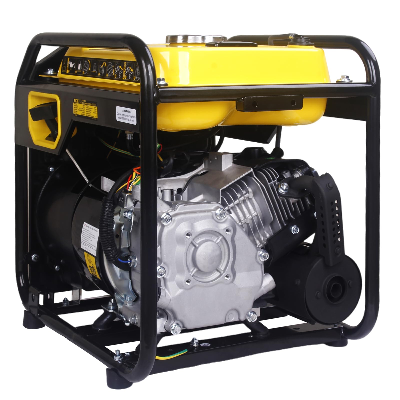 Aceup Energy 4500 Watt Inverter Generator 223Cc, Gas Powered Generator For Home Use, Camping, Epa Compliant