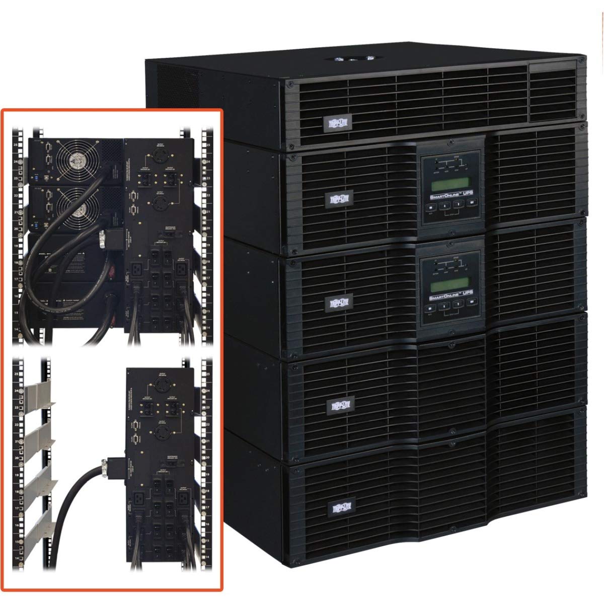Tripp Lite SU16KRT1TF 16000VA 14400W UPS Smart Online Rackmount 16kVA PDU 208/240/120V