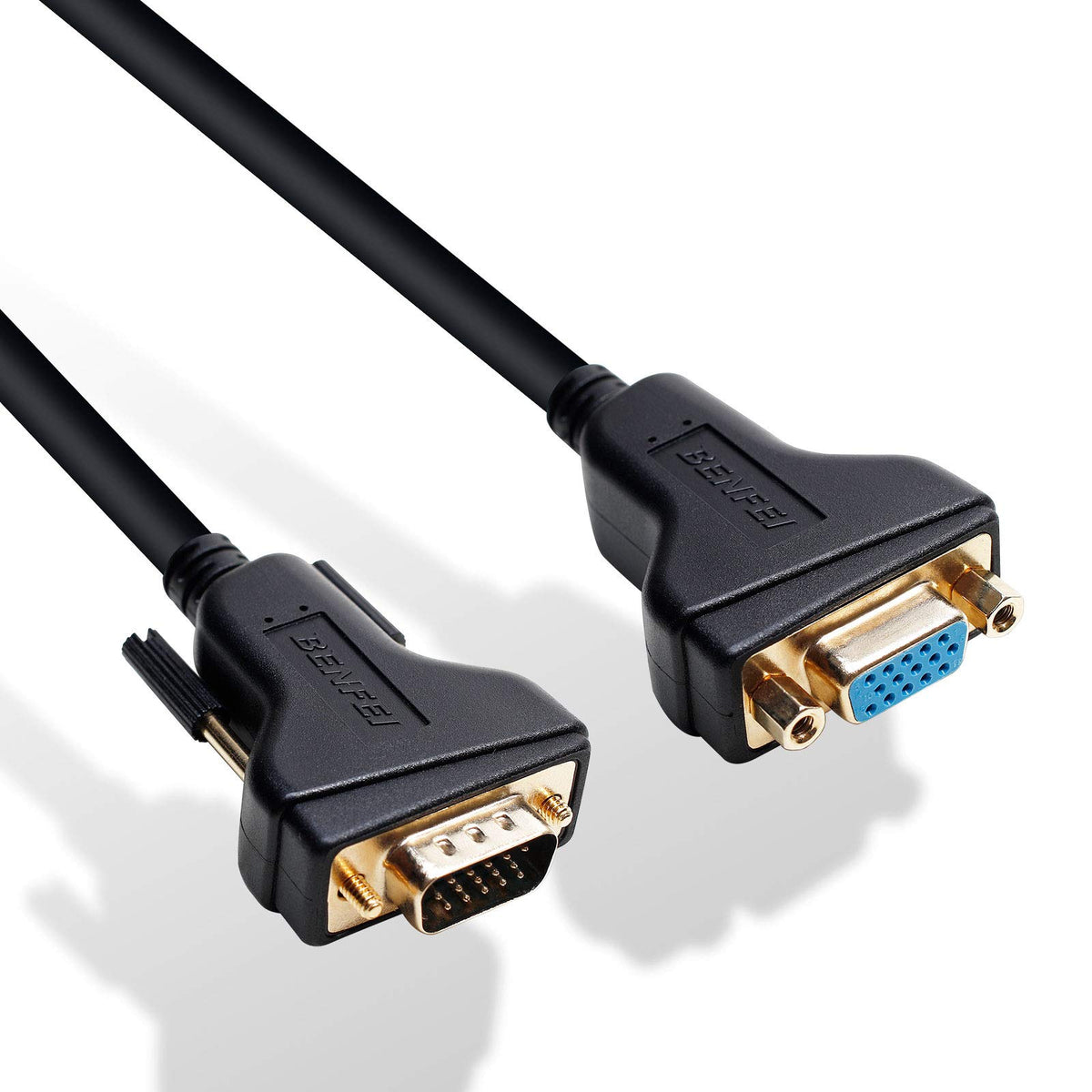 Benfei Vga Extension Cable, Vga Male To Female Cable,1.8 Meter/6 Feet