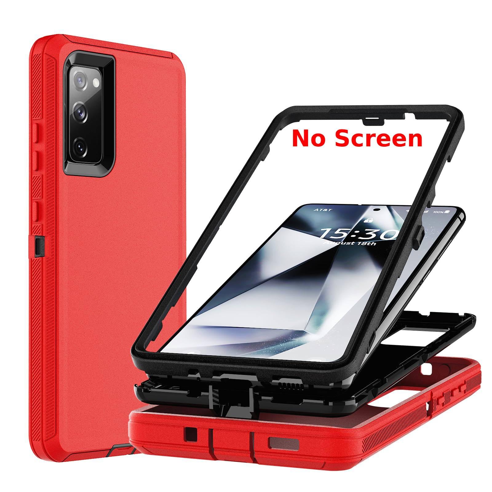 Ylzhe for Samsung Galaxy S20 FE-5G Case, Galaxy S20FE Phone Case 3 in 1 Shockproof TPU Hard PC Bumper Shockproof Drop Protection