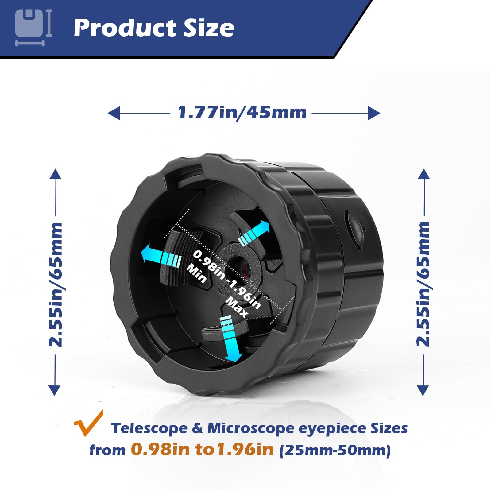 Wifi Electronic Eyepiece,Telescope And Microscope Accessories,4 Megapixel Camera,Telescope Image Hd Amplifier,2K Video Recording