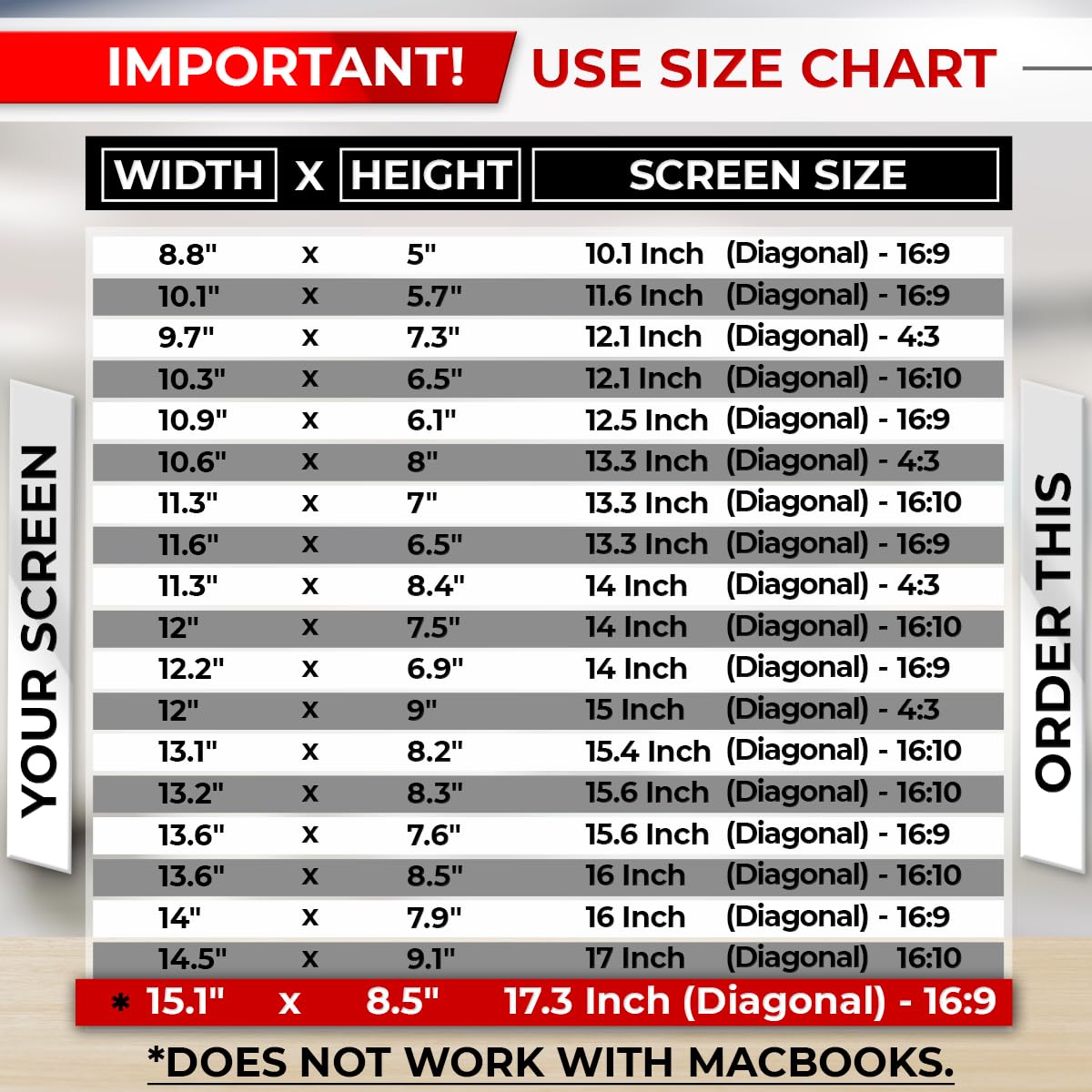 Sightpro 17.3 Inch 16:9 Laptop Privacy Screen Filter   Computer Monitor Privacy Shield And Anti Glare Protector