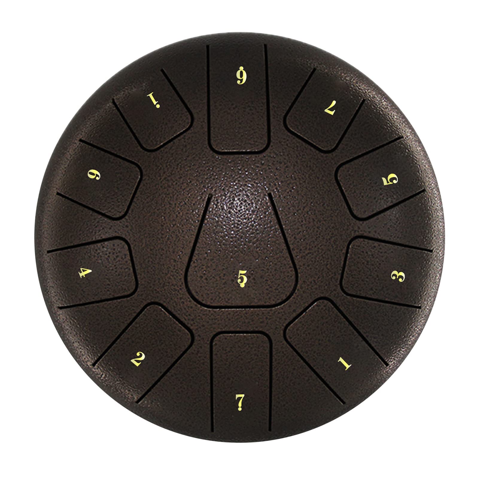 Excluzo 8 Inch Steel Tongue Drum 11 Notes Handpan Drum With Drum Mallet Finger Picks Percussion For Meditation Yoga