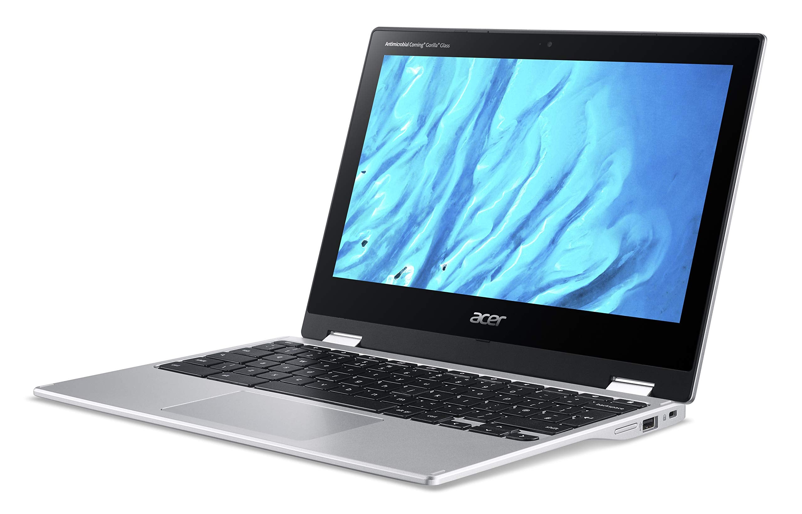 Acer Convertible Chromebook Spin 311, 11.6'' Hd Ips Touch, Mediatek Mt8183 Processor, 4Gb Ram, 32Gb Emmc, Chrome Os, Silver, Cp3