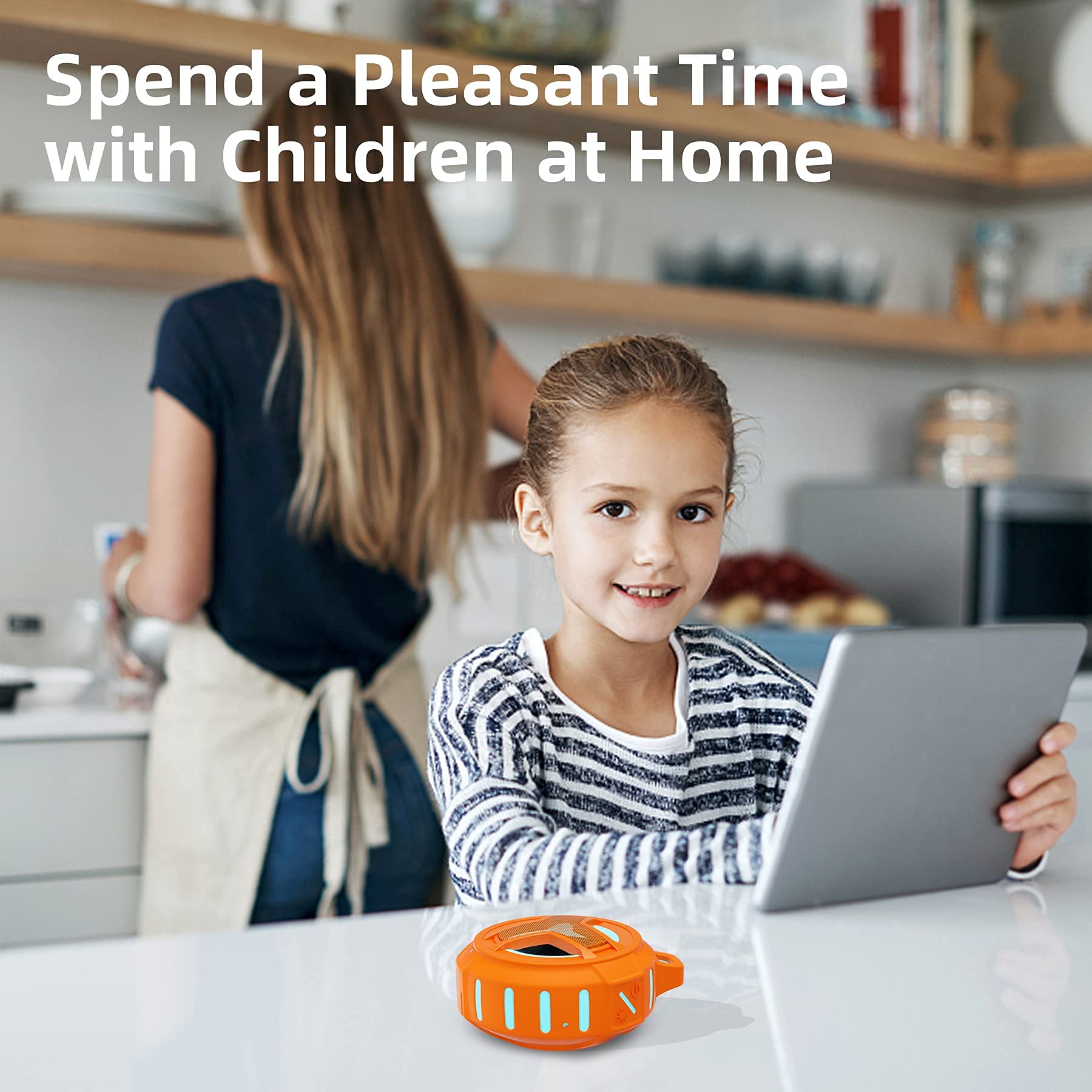 Eboda Bluetooth Shower Speaker, Ipx7 Waterproof Portable Wireless Small Mini Speakers, Floating, 2000 Mah With Rgb Light For Poo