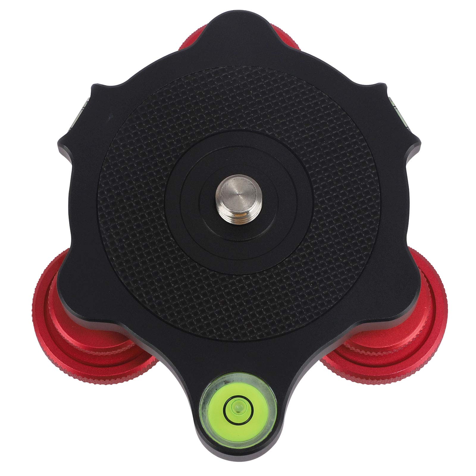 Tripod Leveler Stand With +/ 5 Degree Precision Adjustment Bracket For Panoramic Head Ball Head Video Head And Tripod