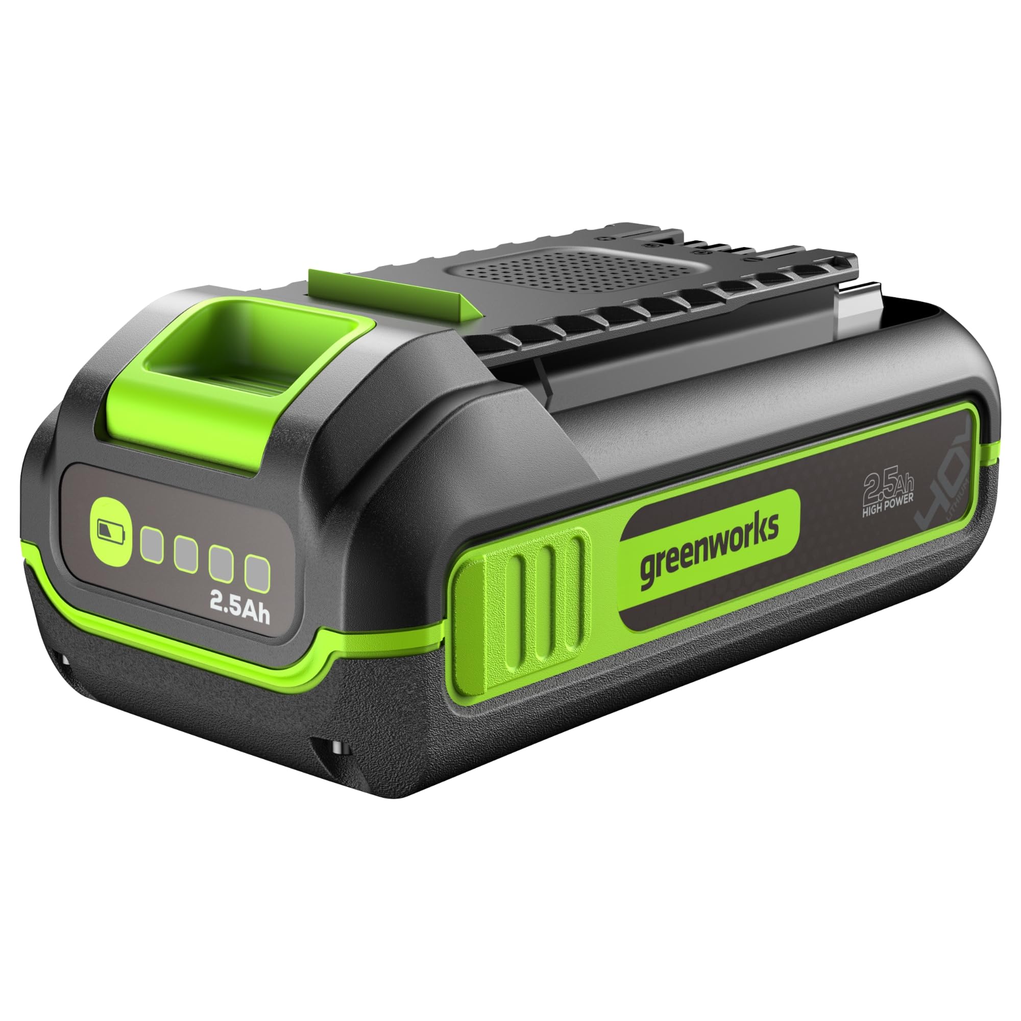 Greenworks 40V 2.5Ah Lithium-Ion High-Power Battery(Genuine Battery / 75+ Compatible Tools)