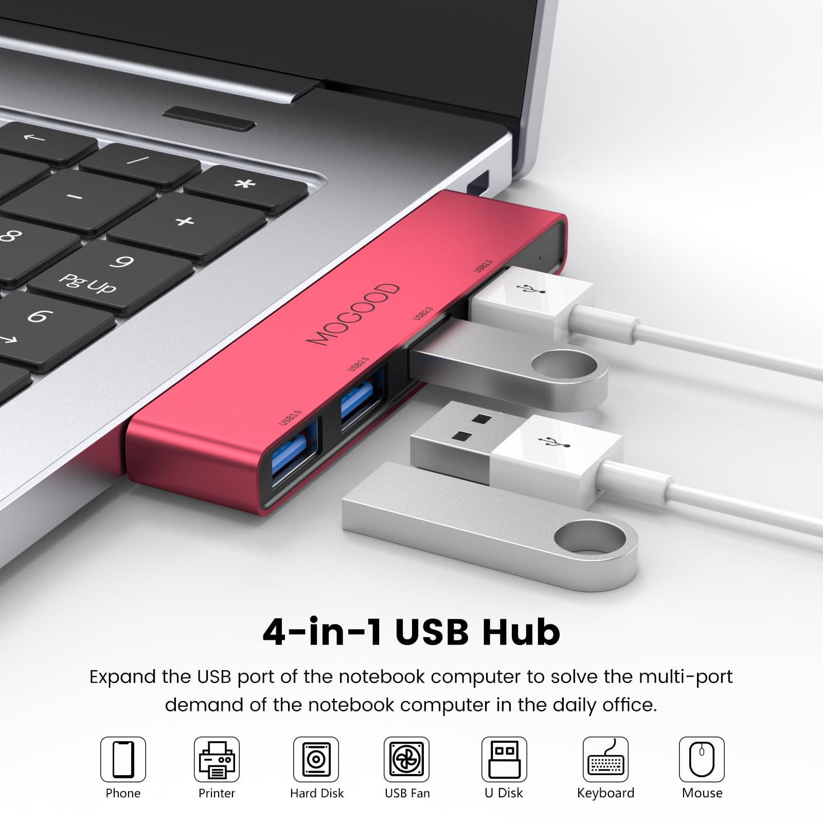 Usb Splitter For Laptop Mogood Usb Splitter Usb Hub 3.1 Usb Hub For La ...