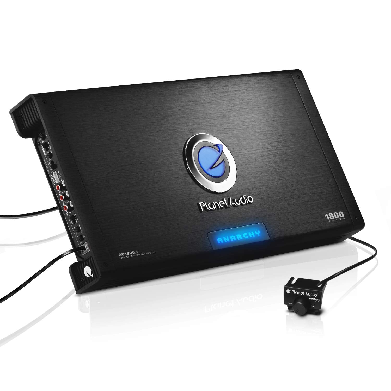 Planet Audio Ac1800.5 5 Channel Car Amplifier   1800 Watts, Full Range, Class A/B, 2 4 Ohm Stable, Mosfet Power Supply, Bridgeab