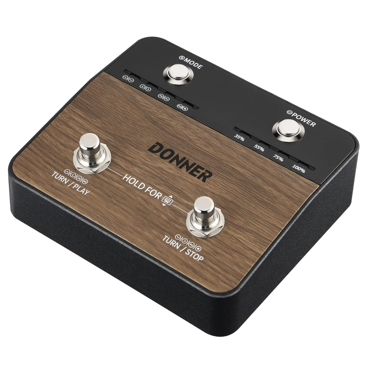 Donner Dbm 1 Wireless Page Turner Pedal Teleprompter App Control Foot Pedal For Tablets Phones Rechargeable