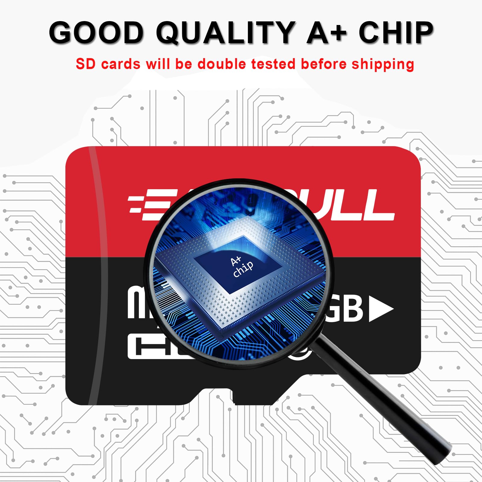 Eastbull 8Gb 10 Pack Of Micro Sd Cards, Sd Memory Cards 8Gb Sd Cards Pack Full Hd Video 90Mb/S Uhs I U1 Micro Sdhc Class 10 For