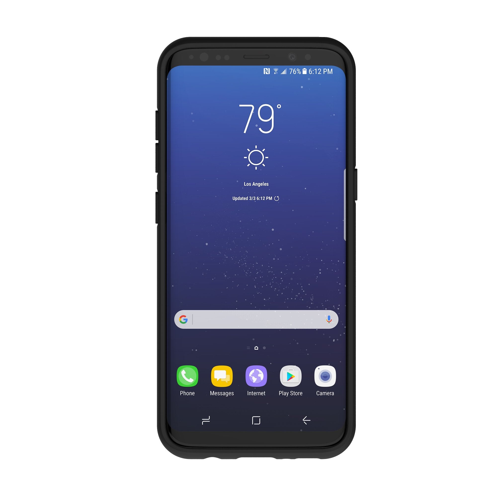 Jack Spade Color Block Case For Samsung Galaxy S8   Tech Oxford Gray/Black