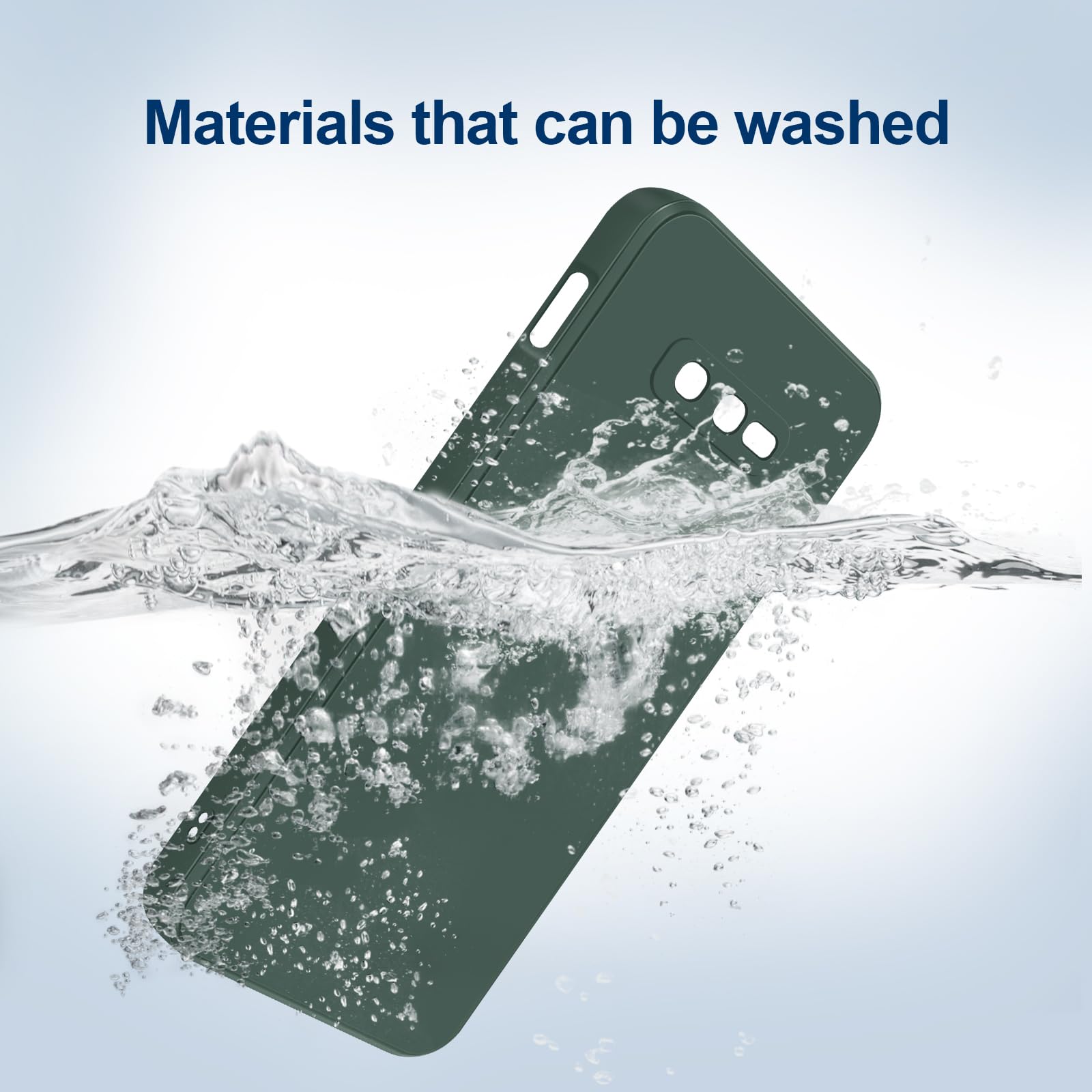 Giiyoon Silicone Case Compatible With Samsung Galaxy S10E, Full Body Silky Soft Touch Phone Case With Camera Protection, Shockpr