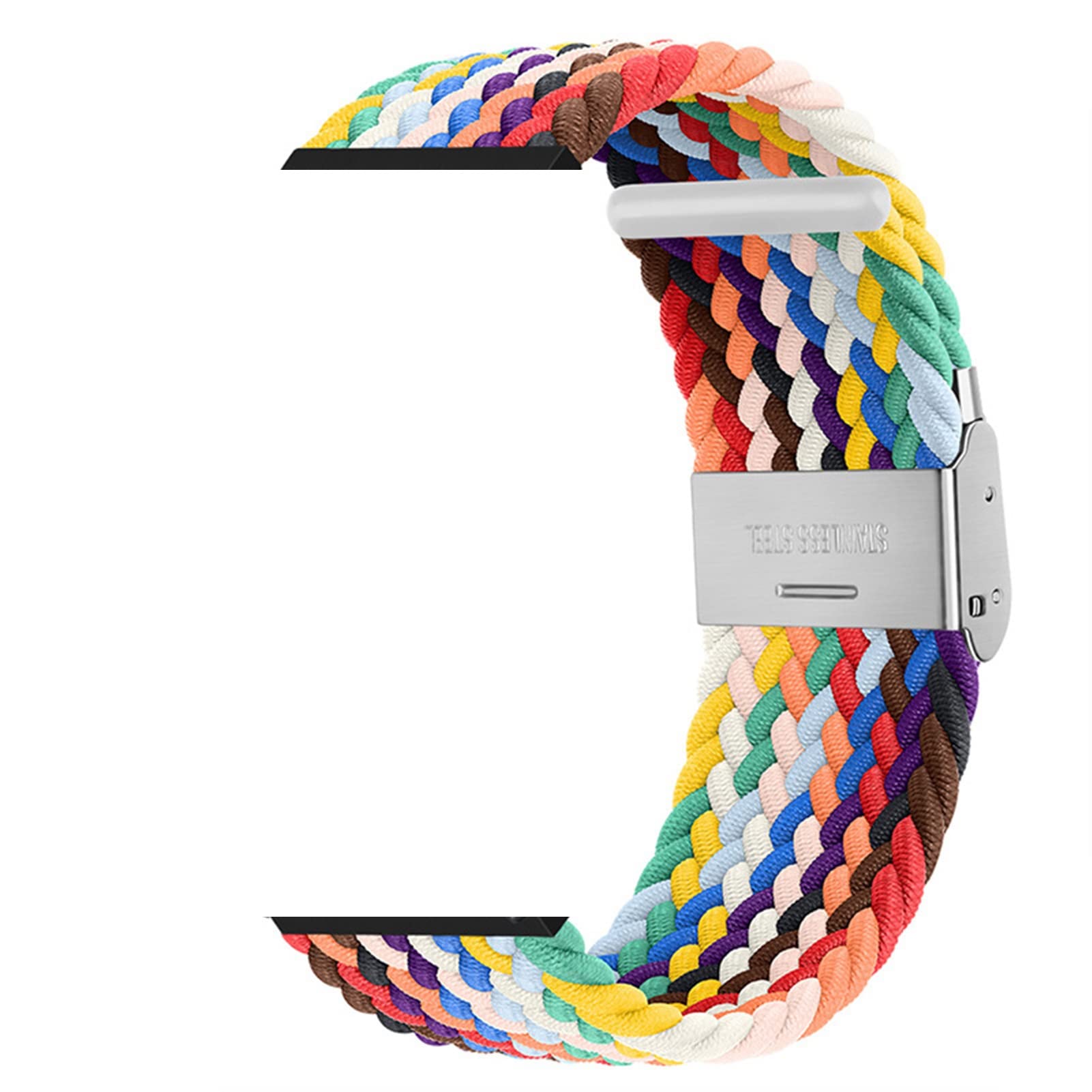 CZKE for Garmin Quickfit Watch Band 26mm Braided Nylon WatchBands (Color : E, Size : Quickfit 26mm)