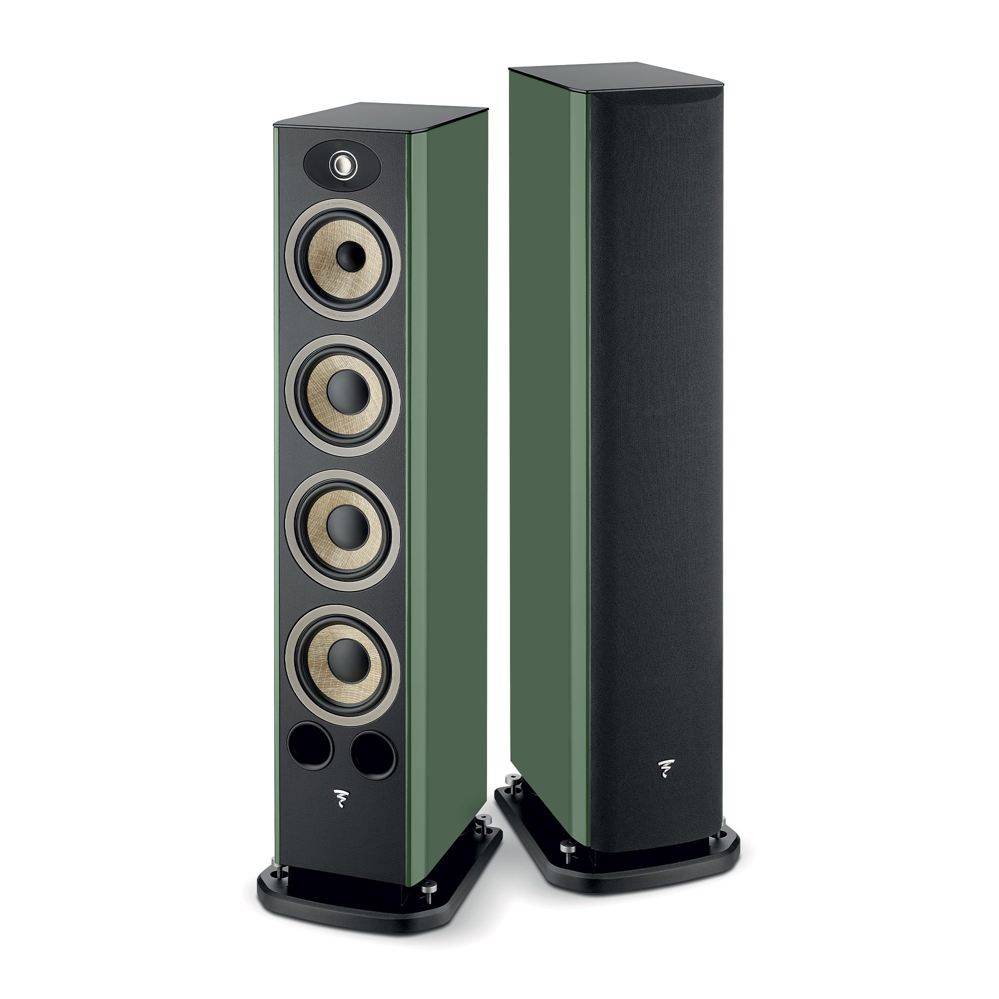 Focal Aria Evo X No. 3 Floorstanding Loudspeaker - Each (High Gloss Moss Green)