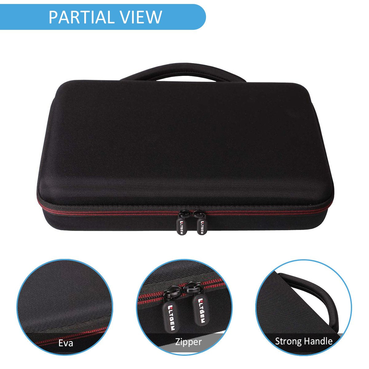 Ltgem Travel Hard Carrying Case For Akai Professional Mpk Mini Mk3 / Mpk Mini Play Mk3 / Mpk Mini Mkii/Mpk Mini Play   25 Key Us