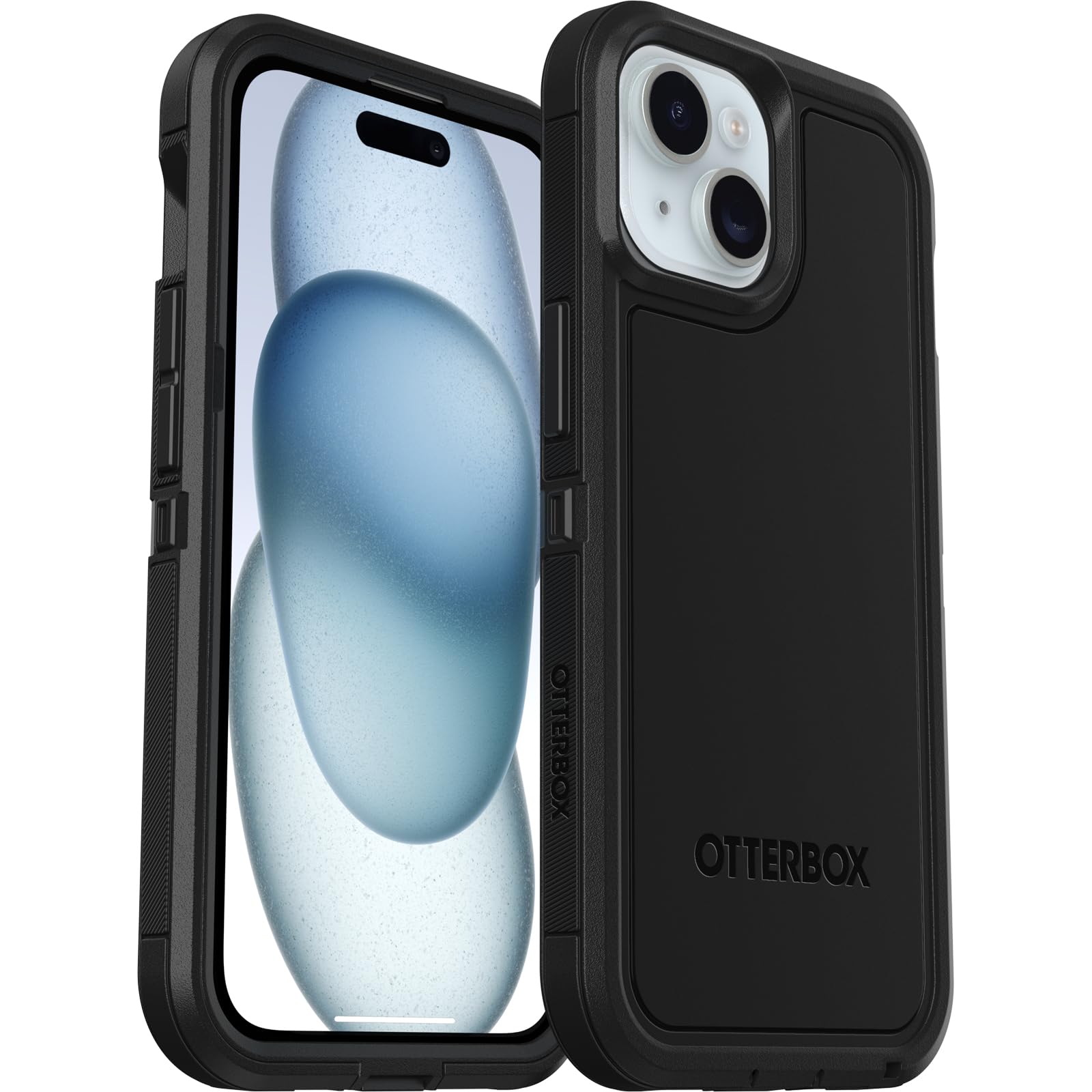 Otterbox Iphone 15, Iphone 14, And Iphone 13 Defender Series Xt Case   Black, Screenless, Rugged, Snaps To Magsafe, Lanyard Atta